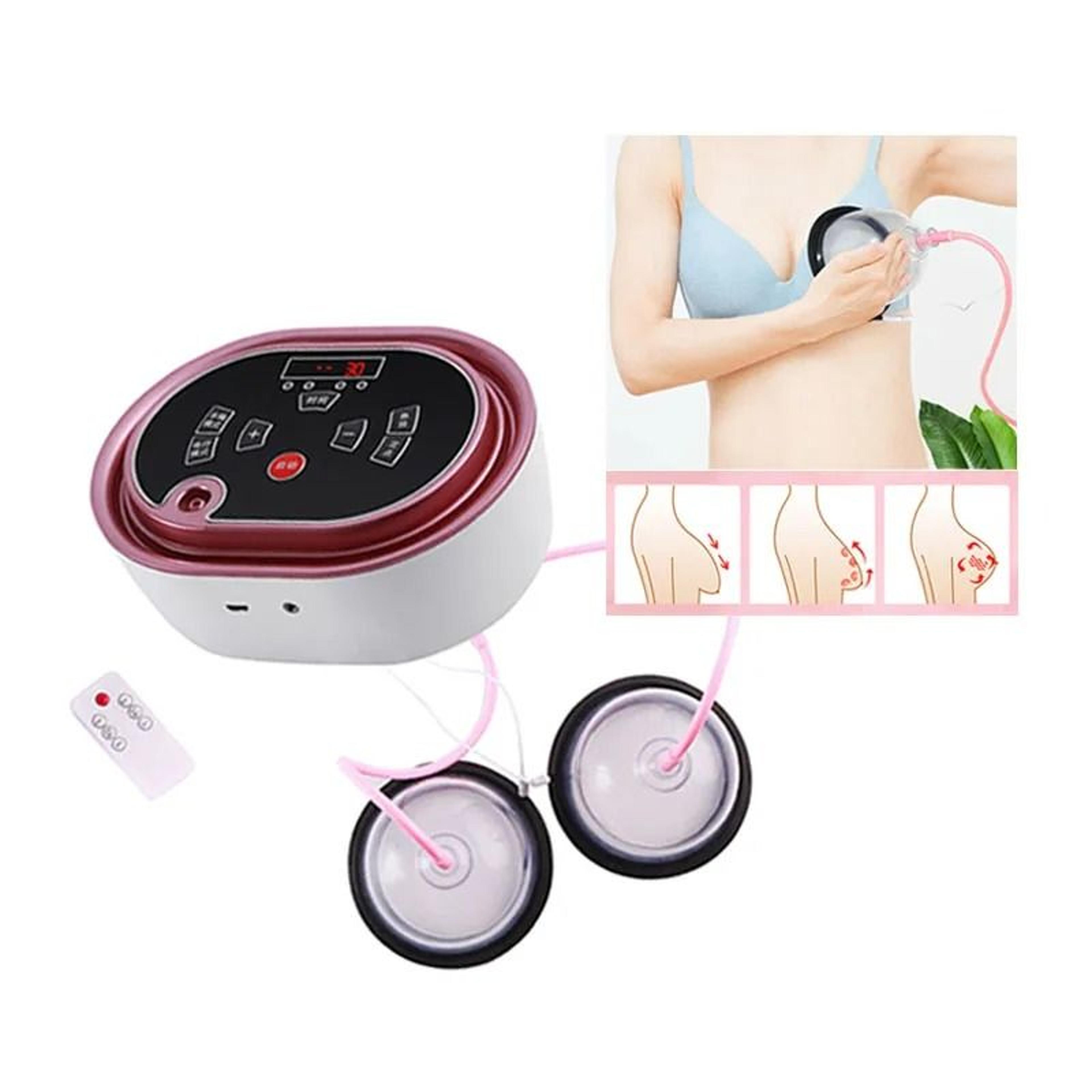 electric vacuum suction and body shaping device with multiple cup options