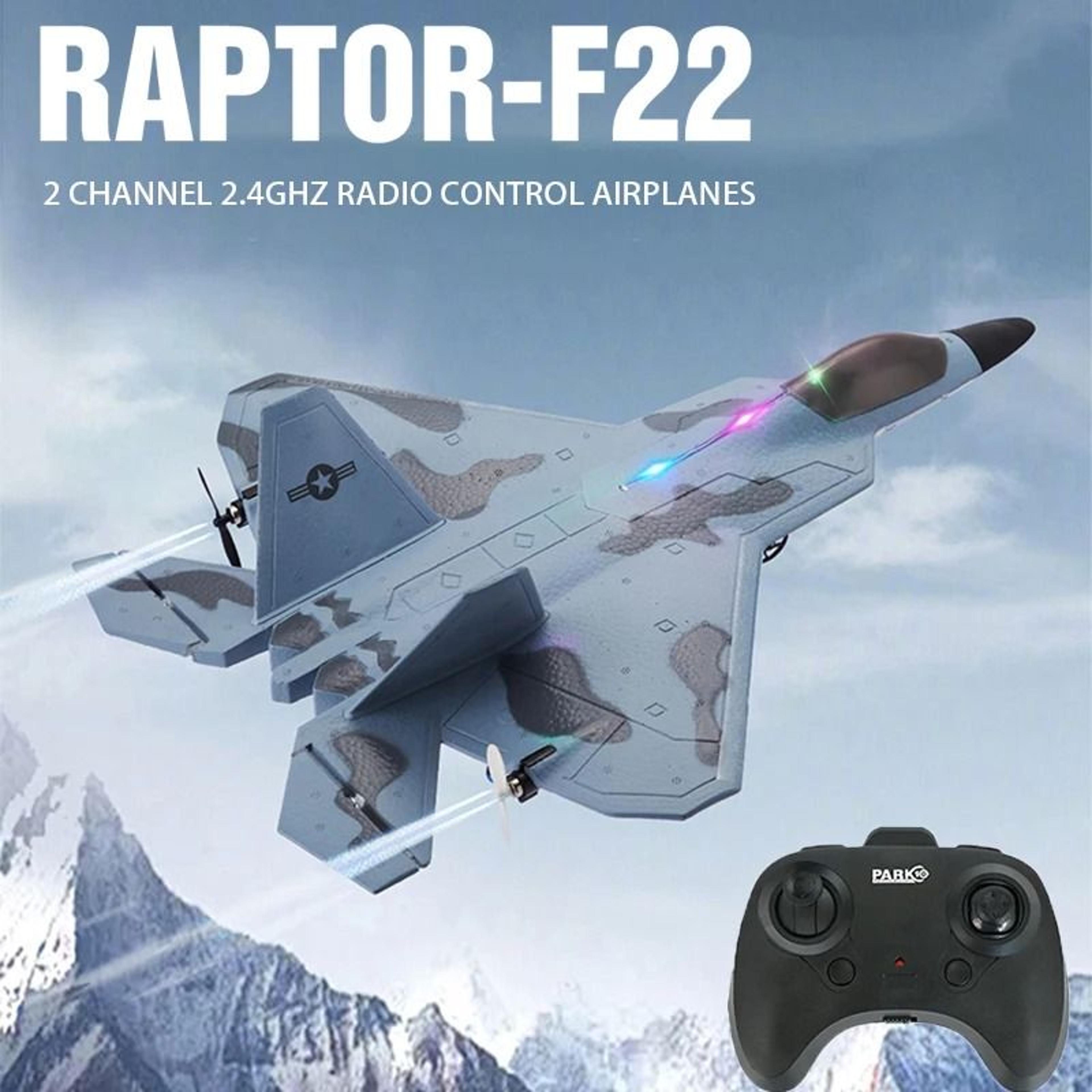 2.4g rc foam warplane with led lights and gyroscope