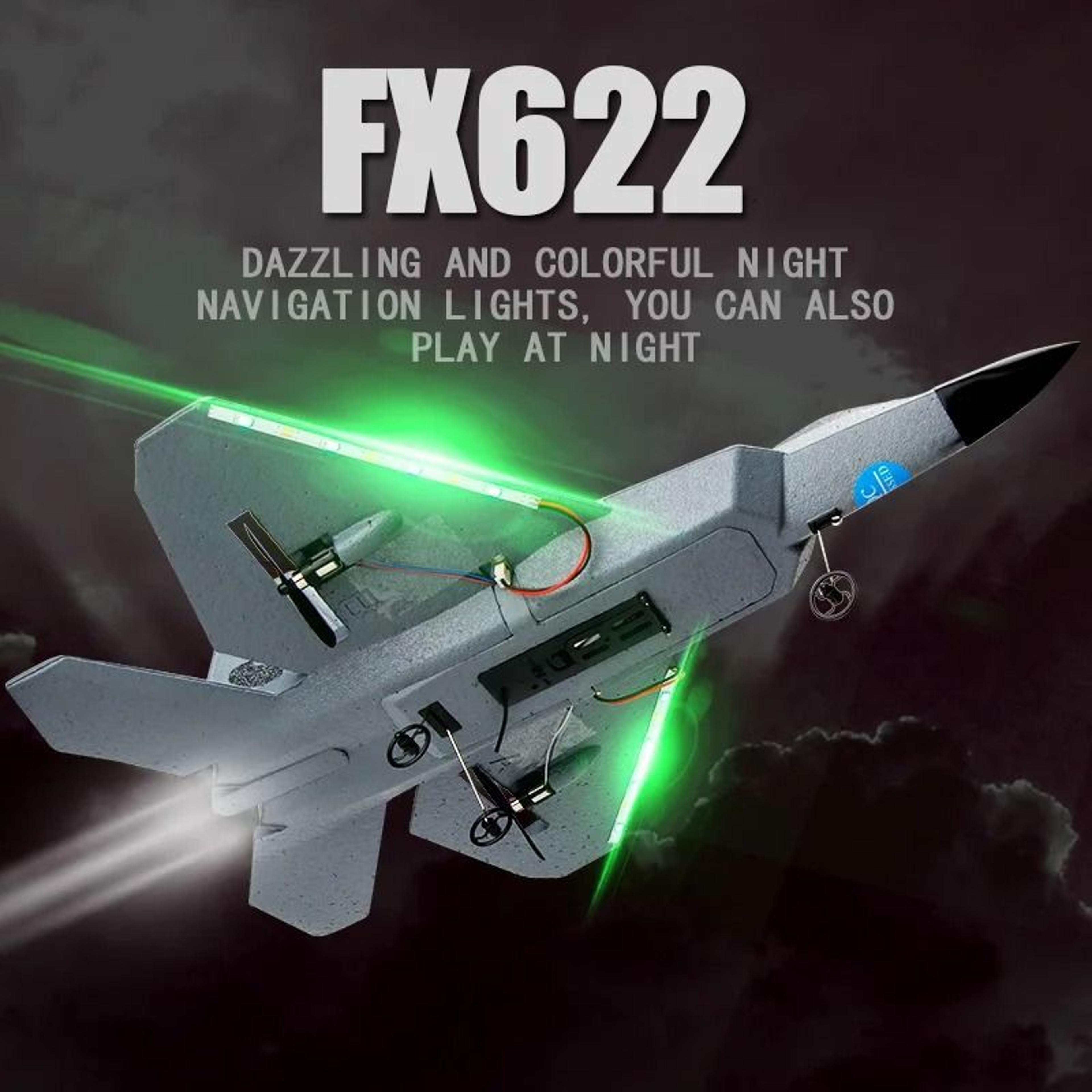 fx622 2.4g rc foam aircraft vertical takeoff plane