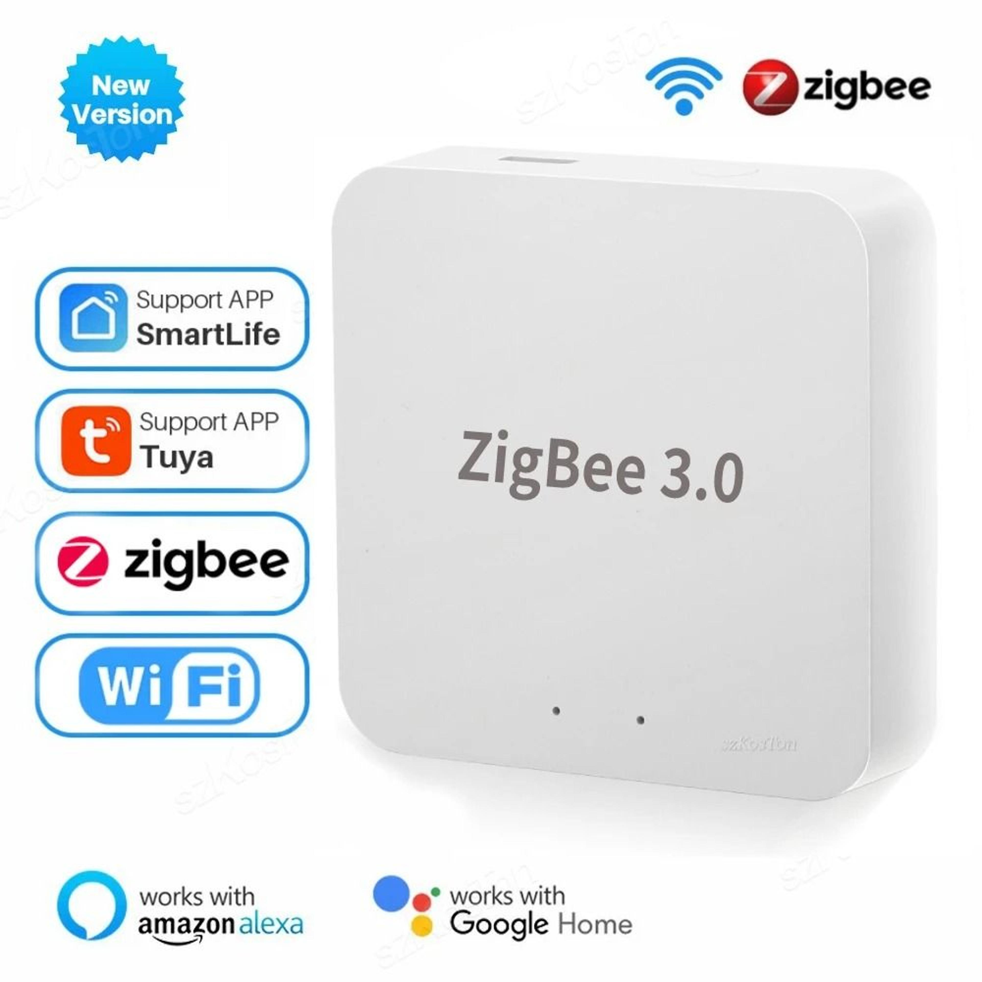 smart gateway hub with zigbee 3.0 for home automation