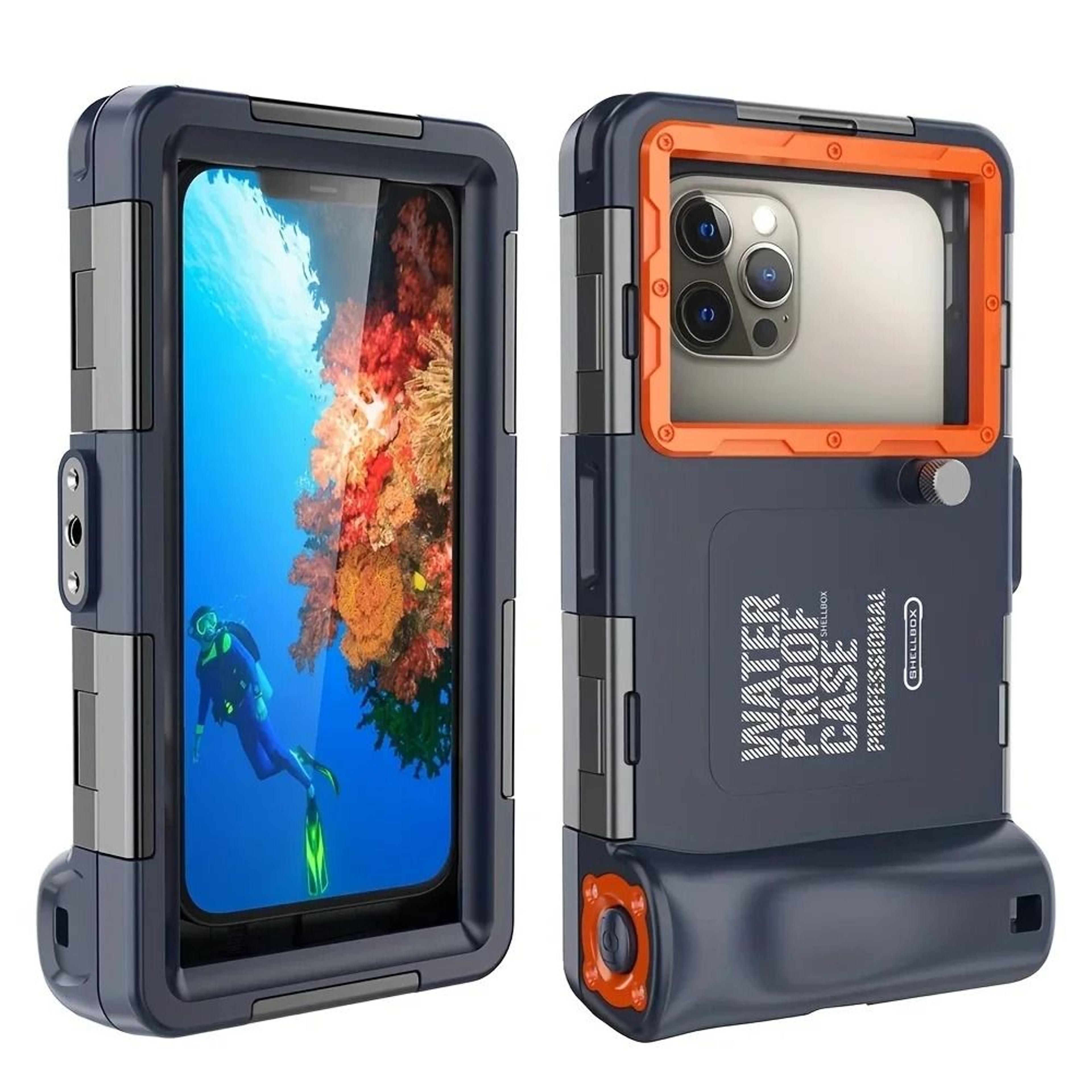 universal waterproof diving phone housing for underwater use