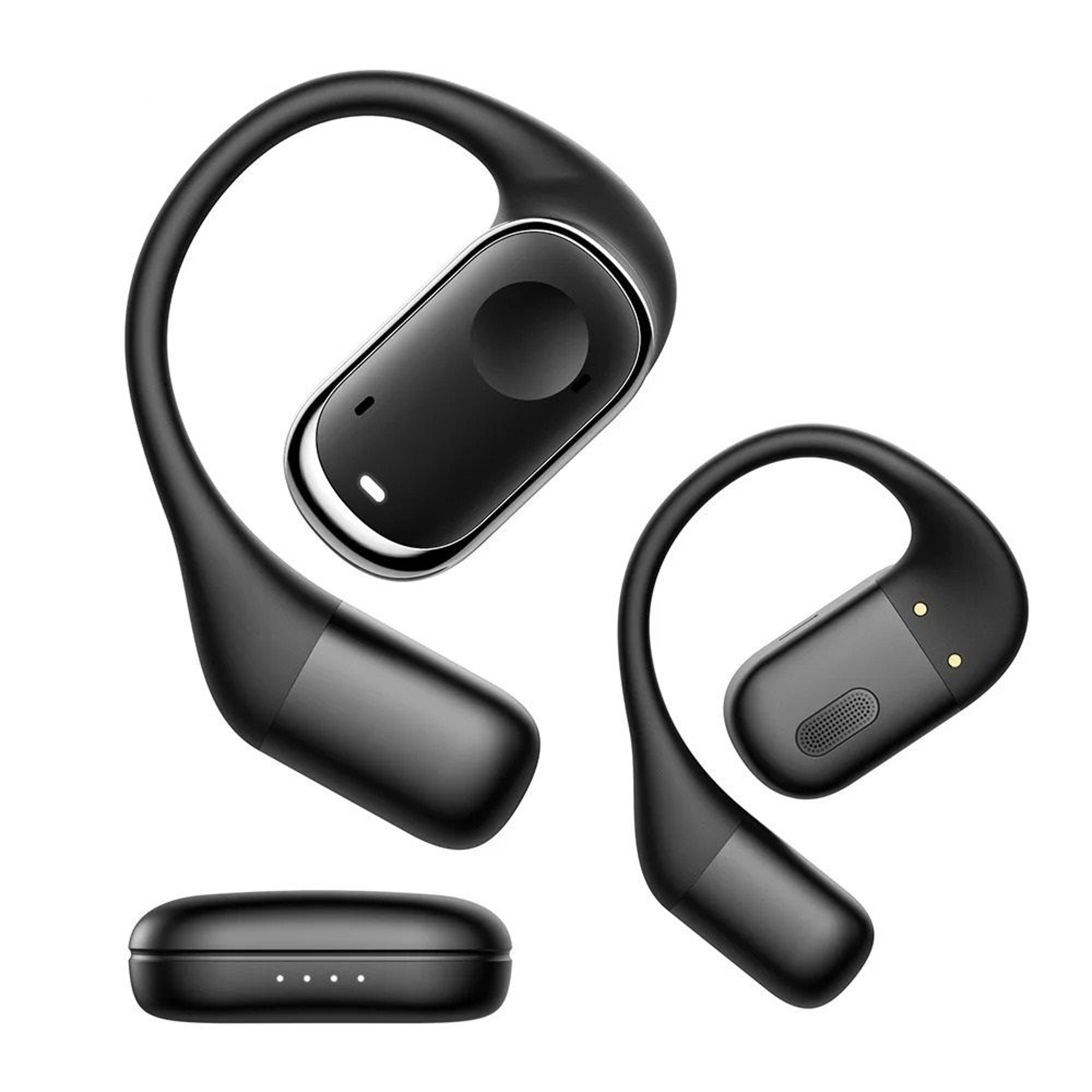 open ear wireless sport headphones with bass and comfort