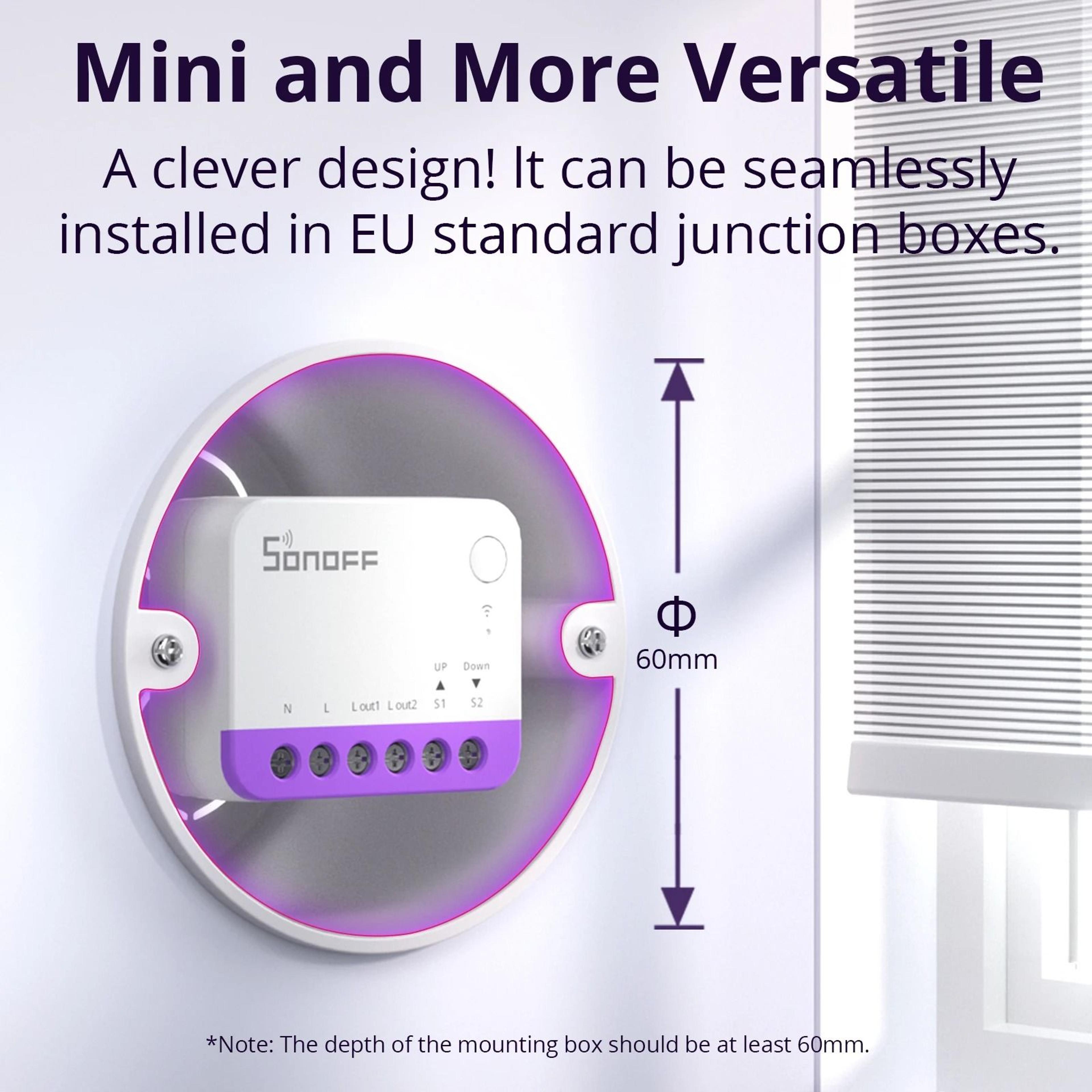 smart wifi curtain switch module for roller blinds with precise control