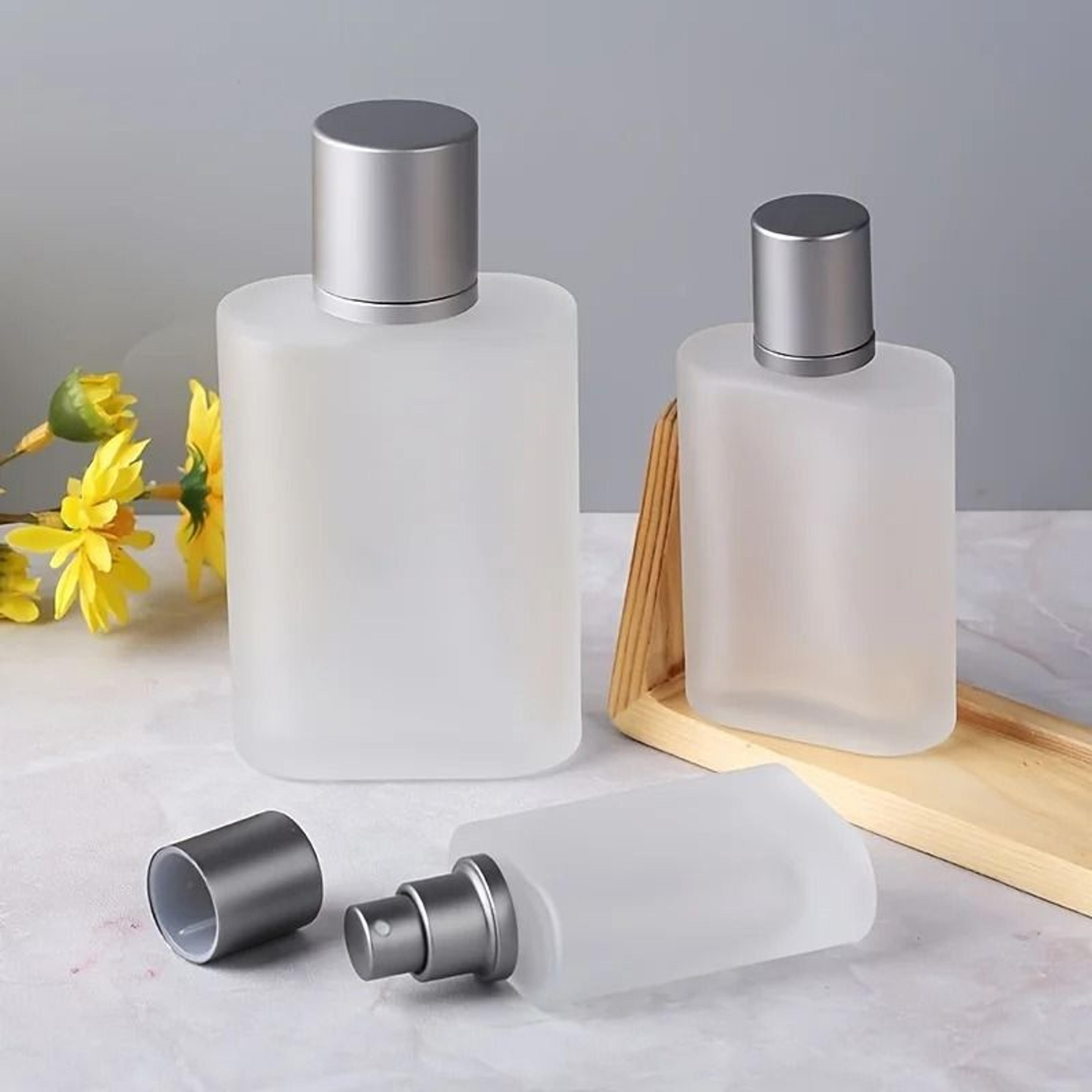 sandblasted glass perfume spray bottle 30ml & 50ml