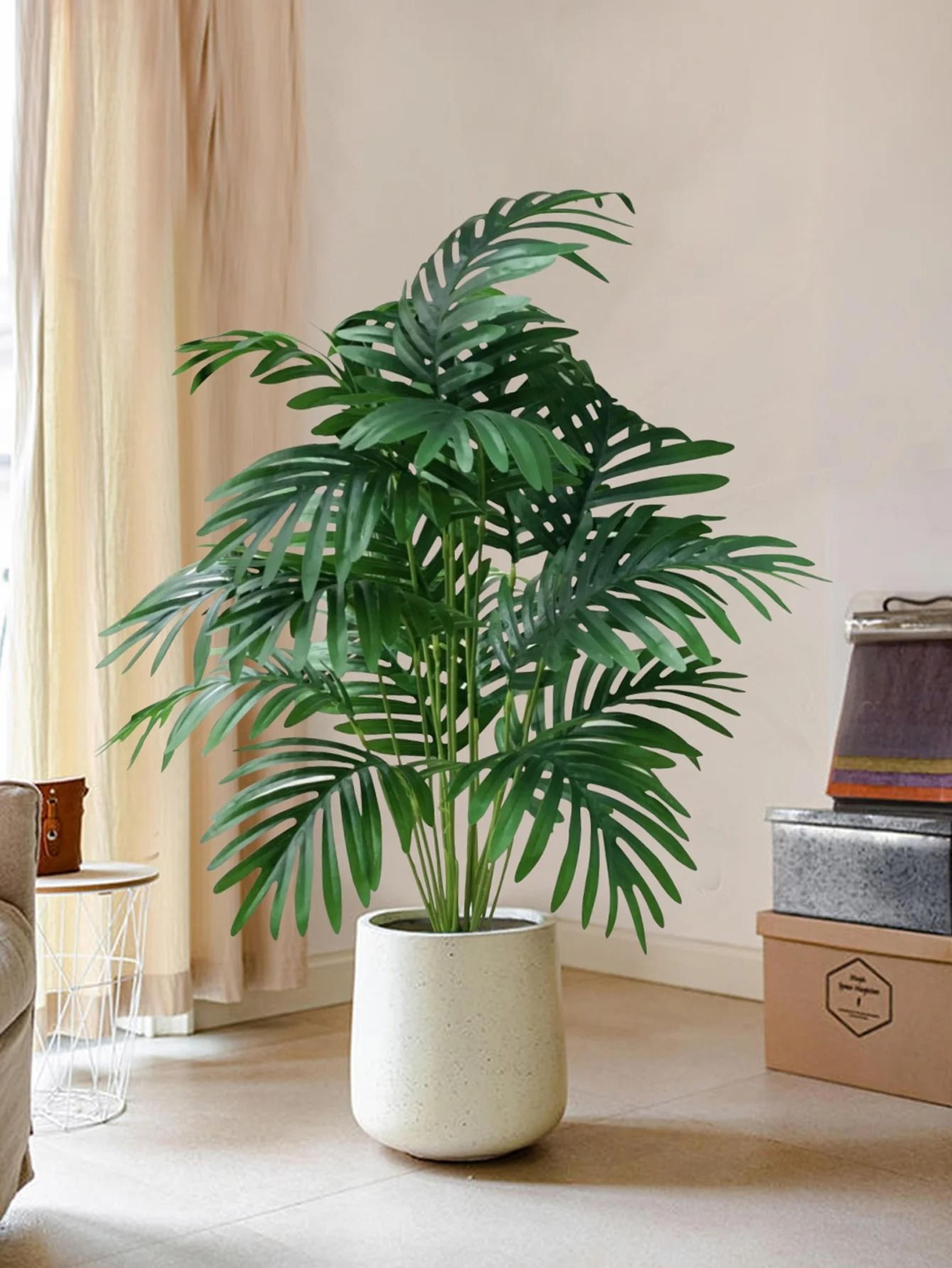 artificial tropical palm leaf decoration