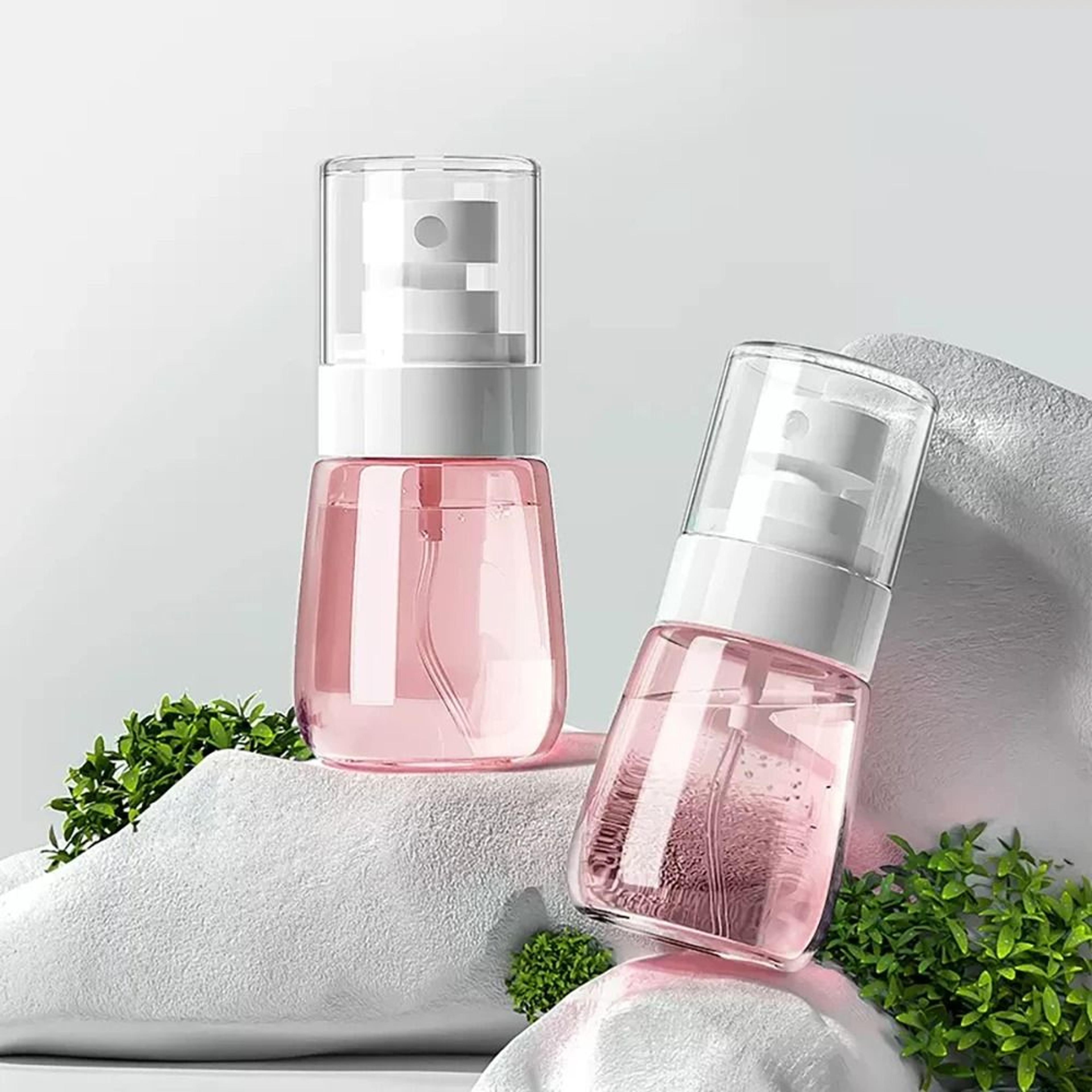 portable refillable fine mist spray bottle