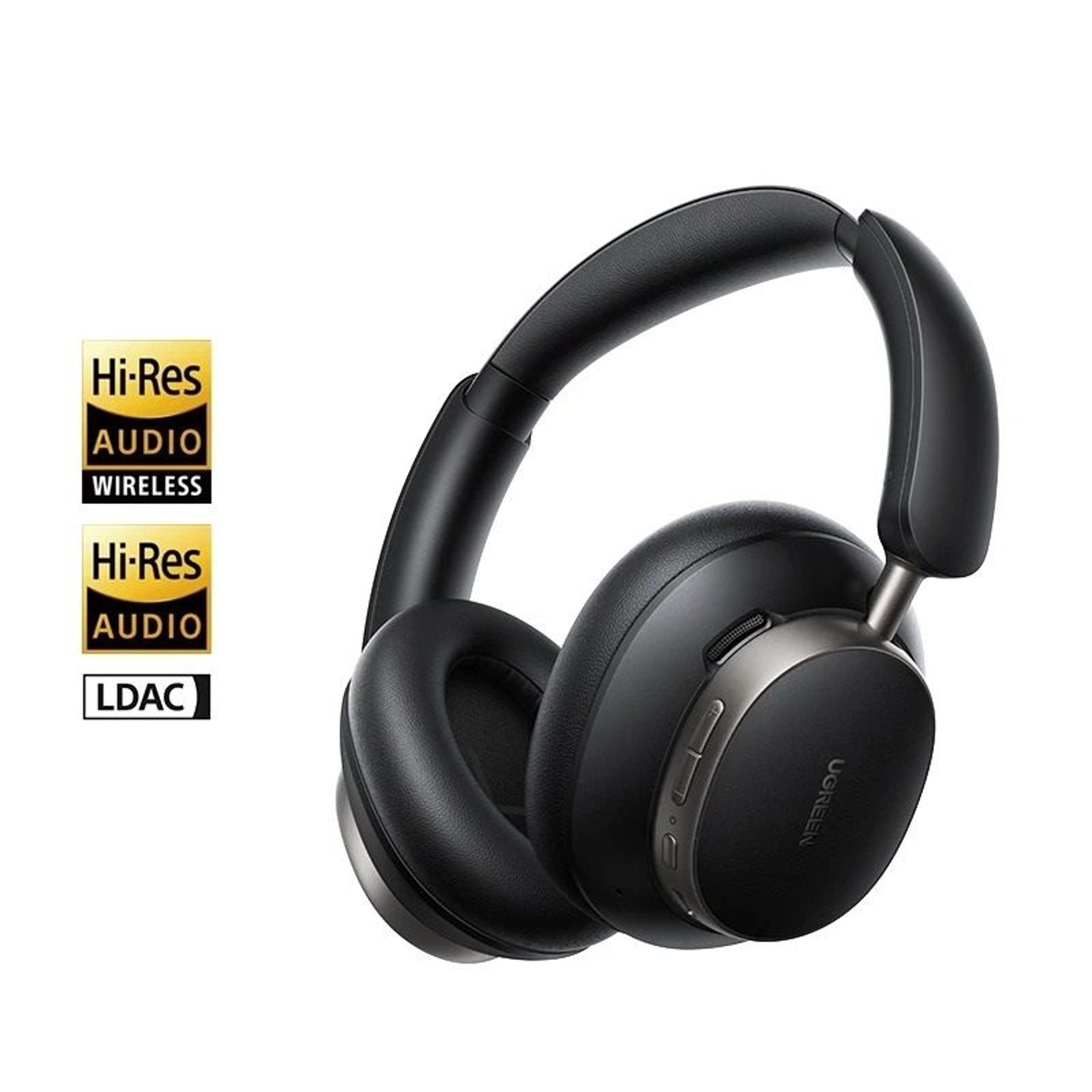 wireless over ear headphones with active noise cancellation