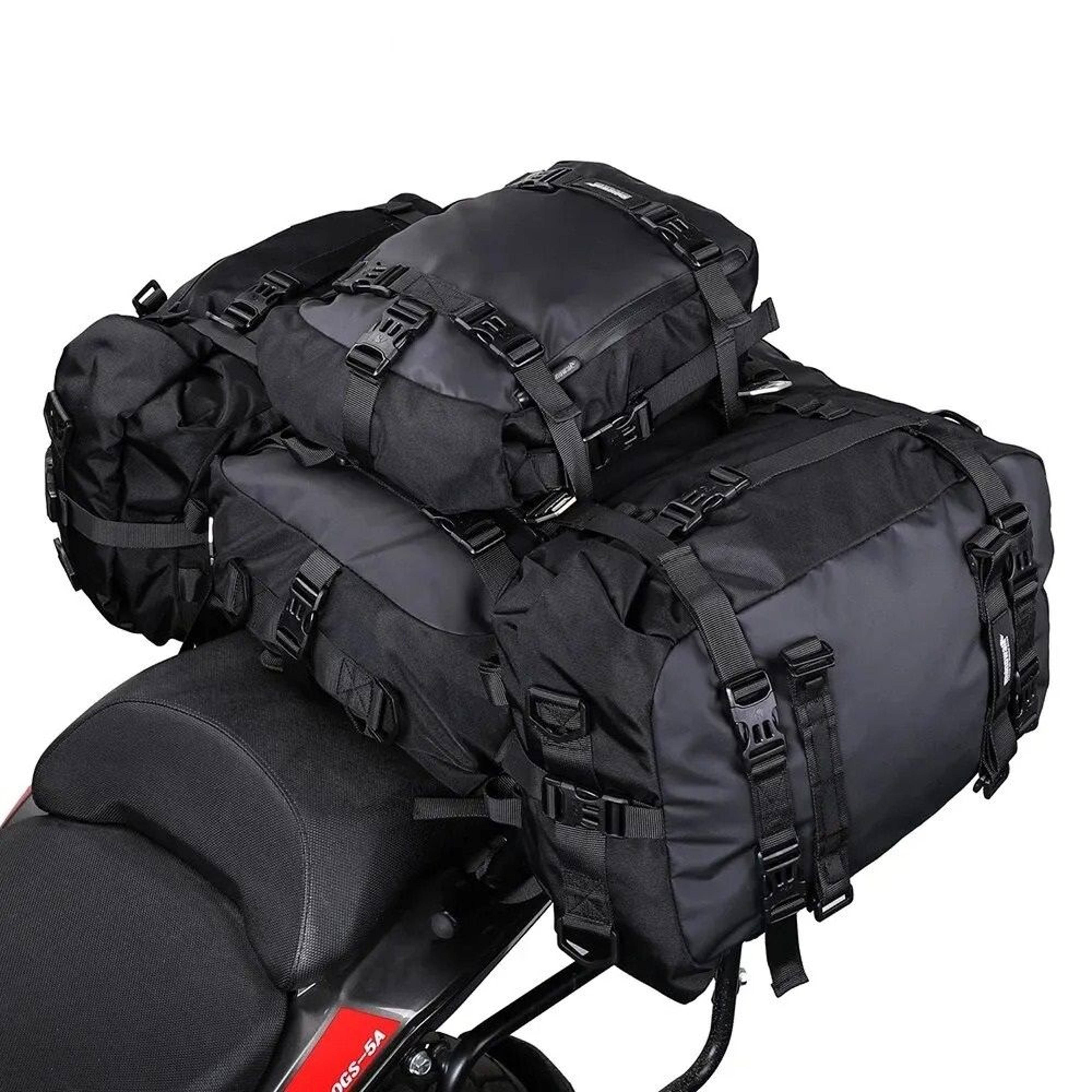 waterproof motorcycle rear seat bag