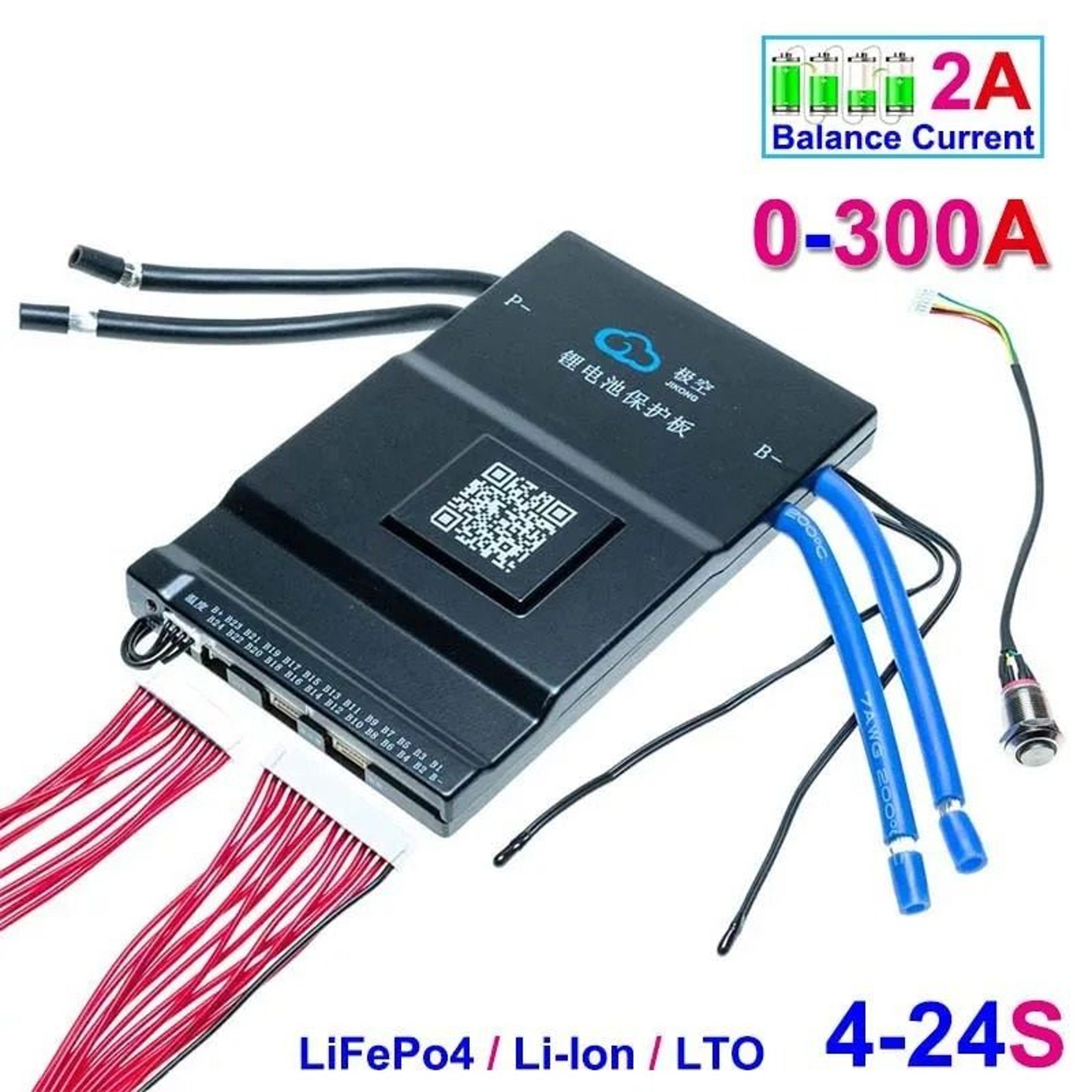 smart bluetooth battery management system for li ion lifepo4 and lto batteries