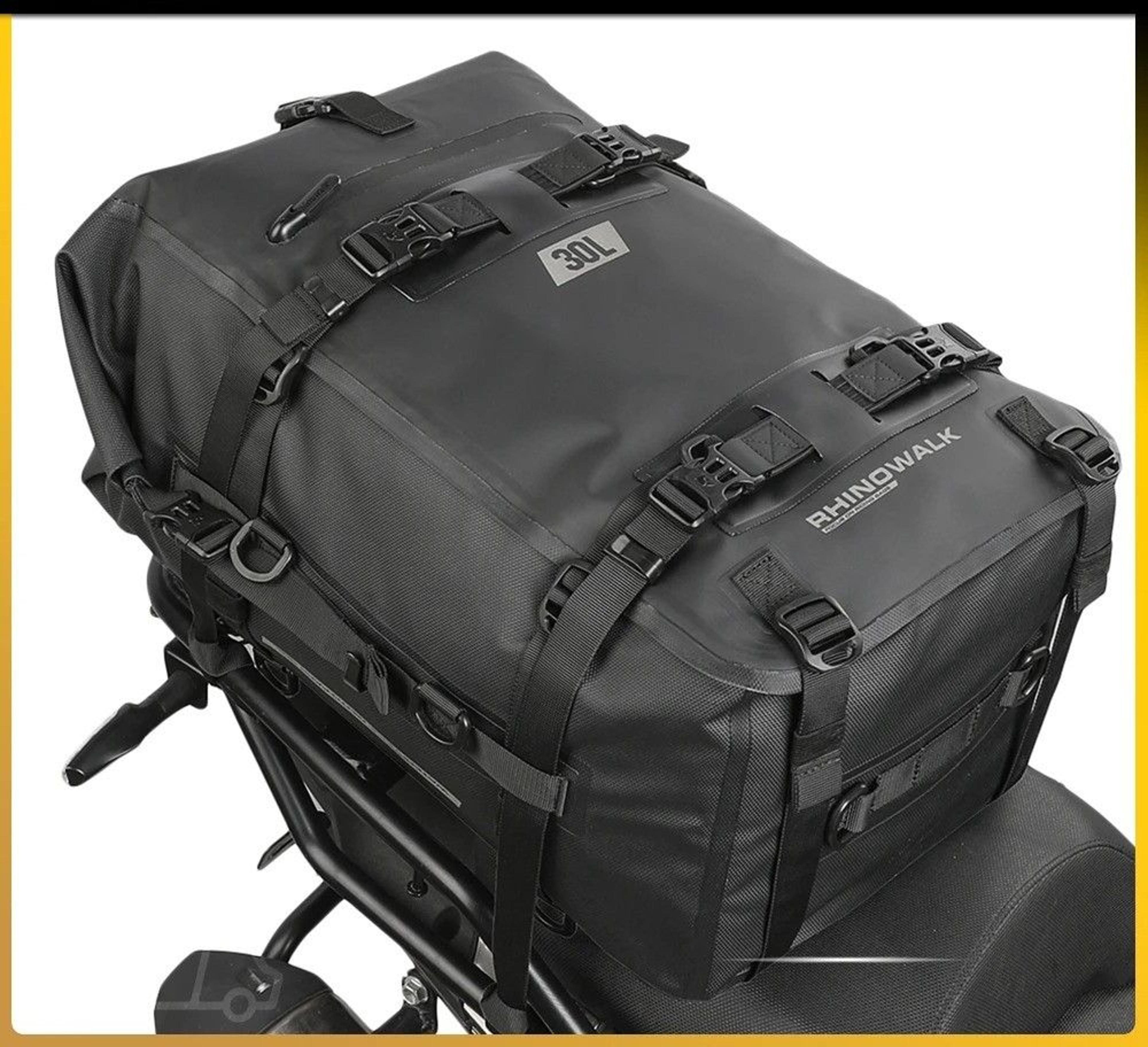 waterproof motorcycle backpack and tail bag