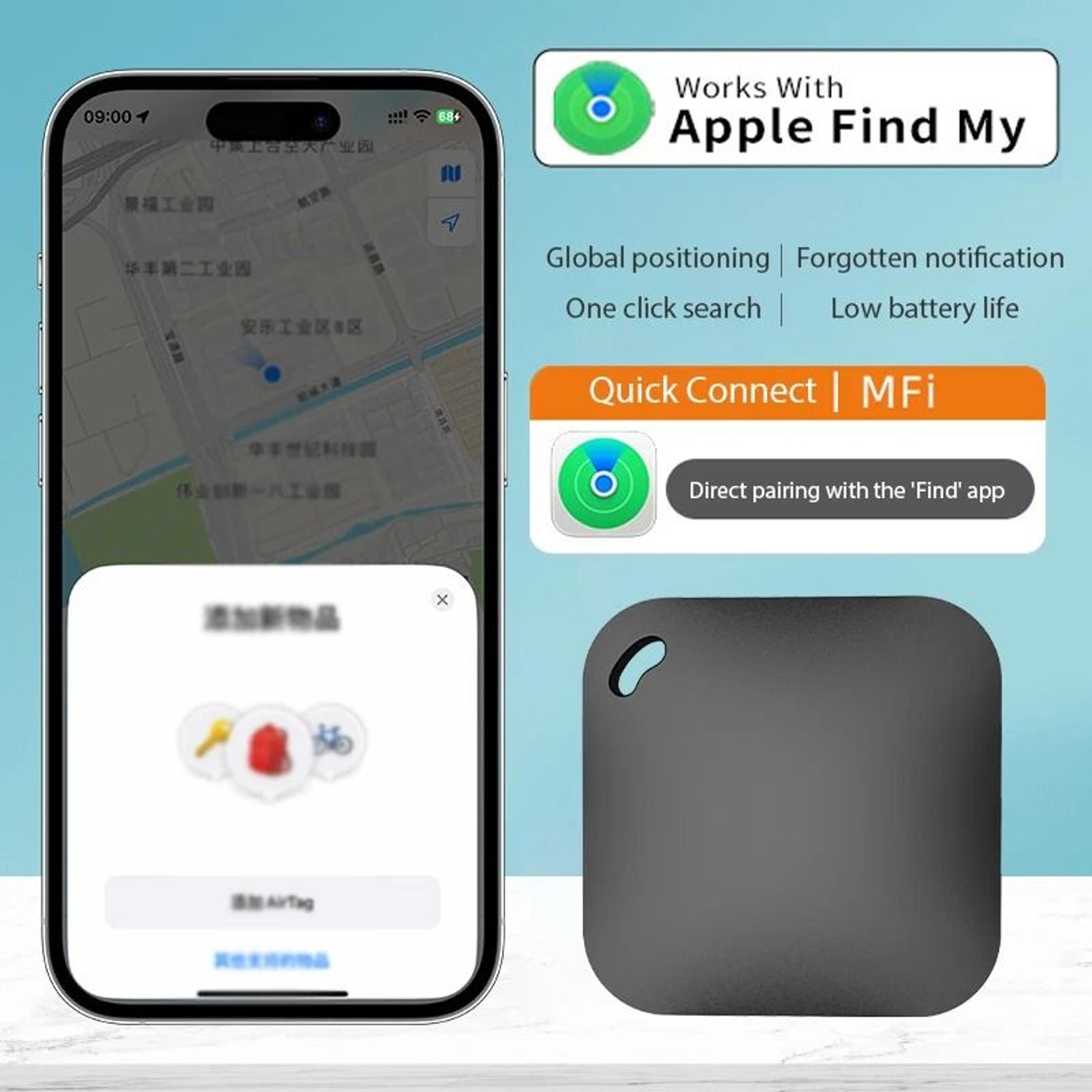 smart bluetooth gps tracker for keys pets and kids