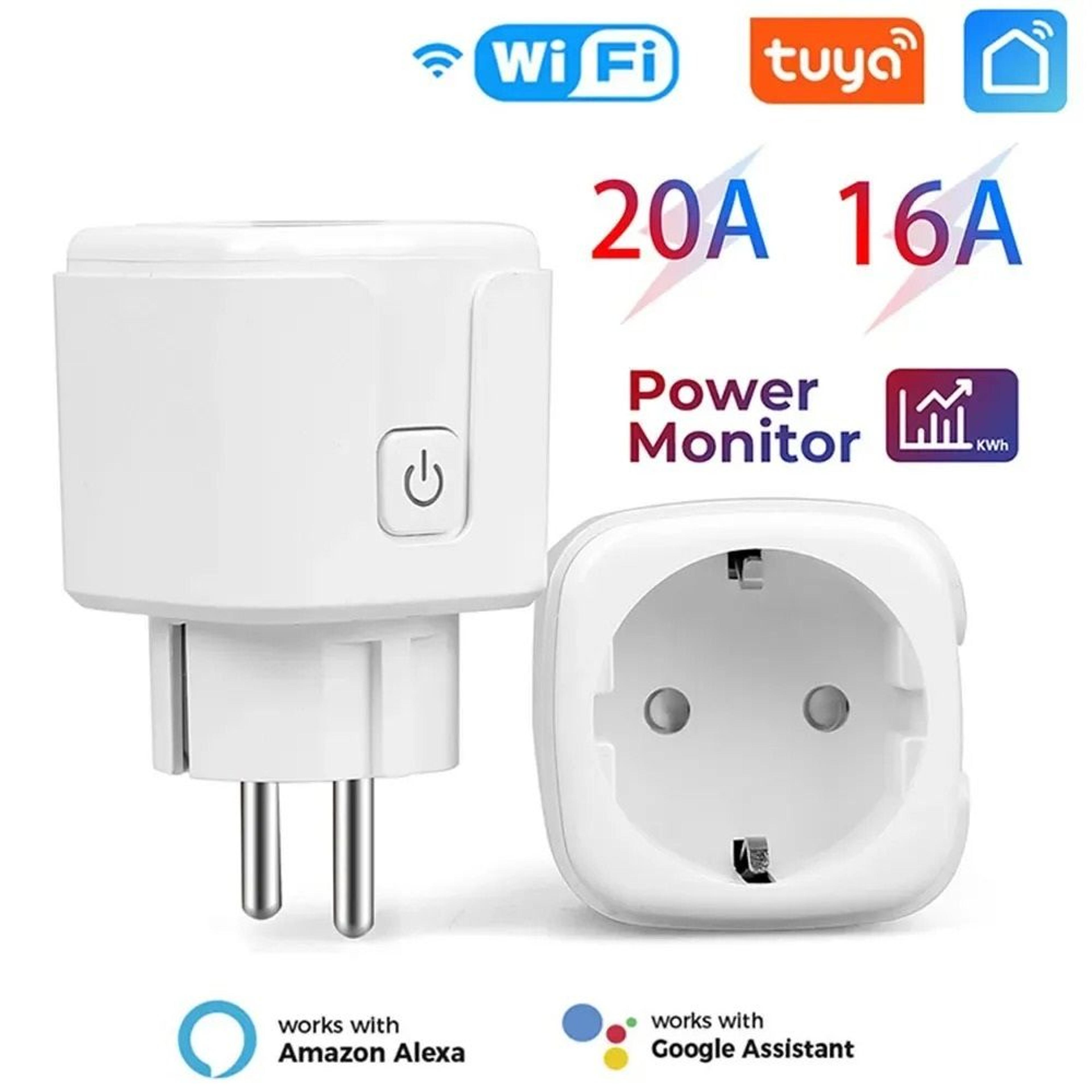 smart wifi socket with power monitoring