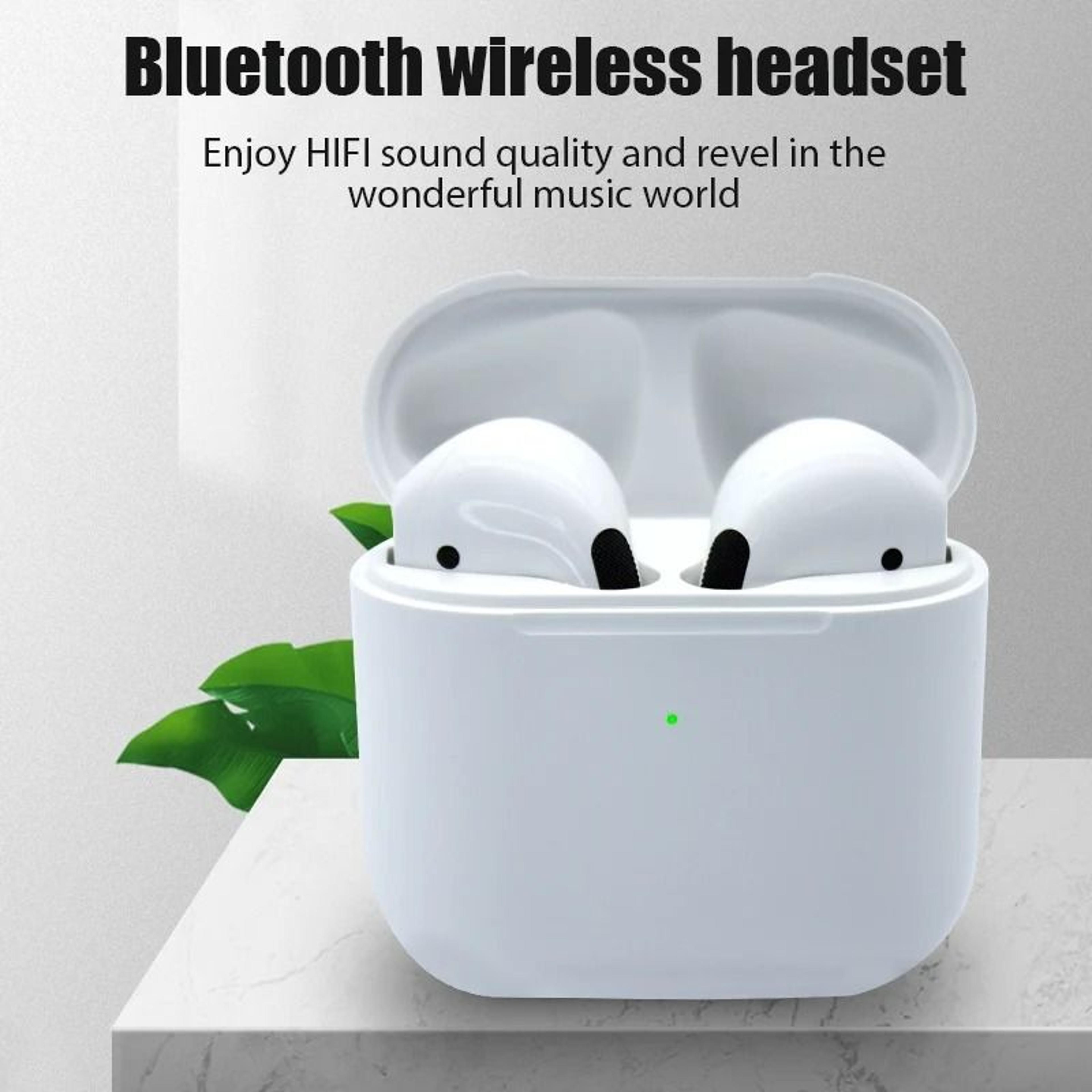 mini sound wireless bluetooth earbuds with charging case