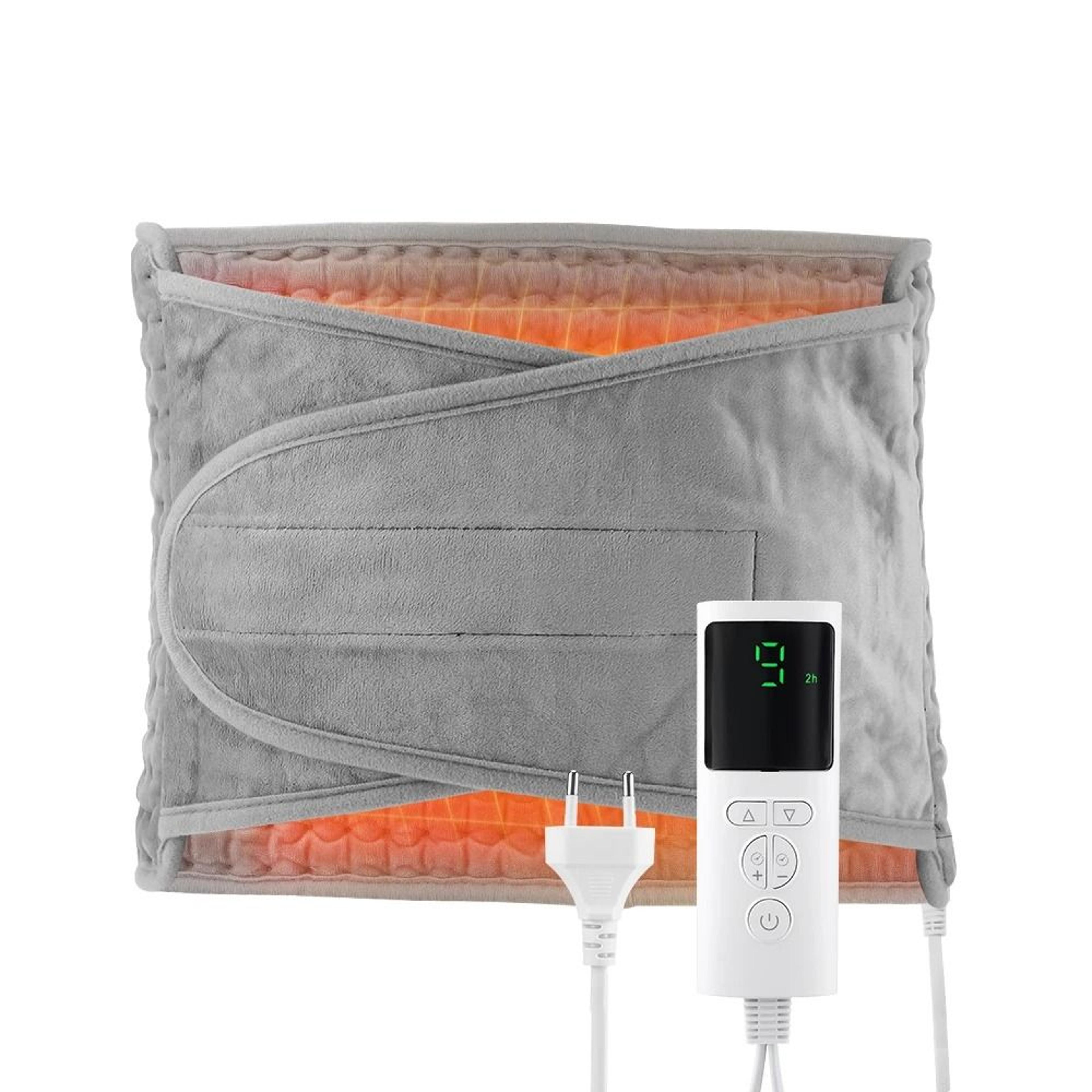 electric heating pad for back, abdomen, and full body relief