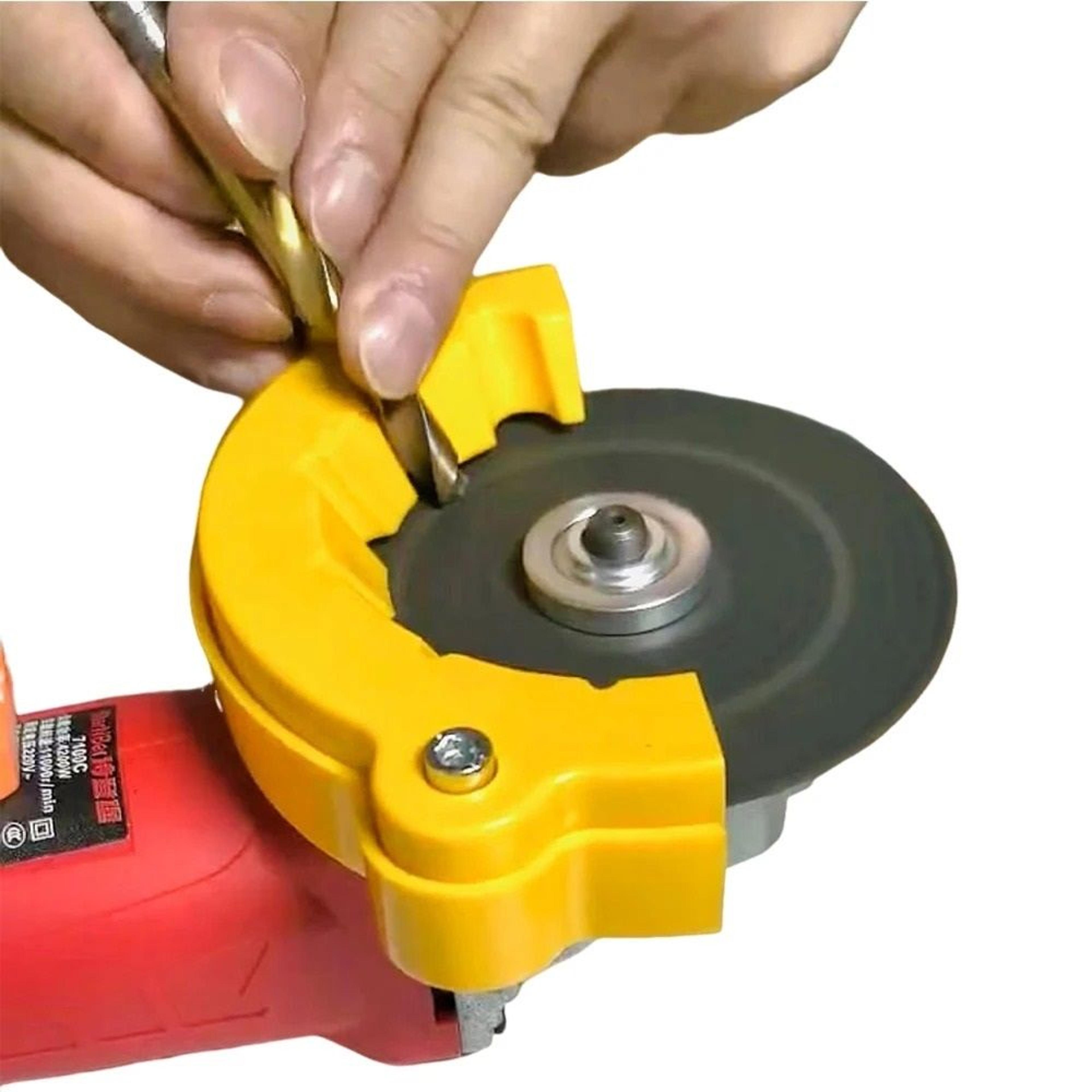 6 in 1 drill bit sharpener and grinding tool for home and workshop use