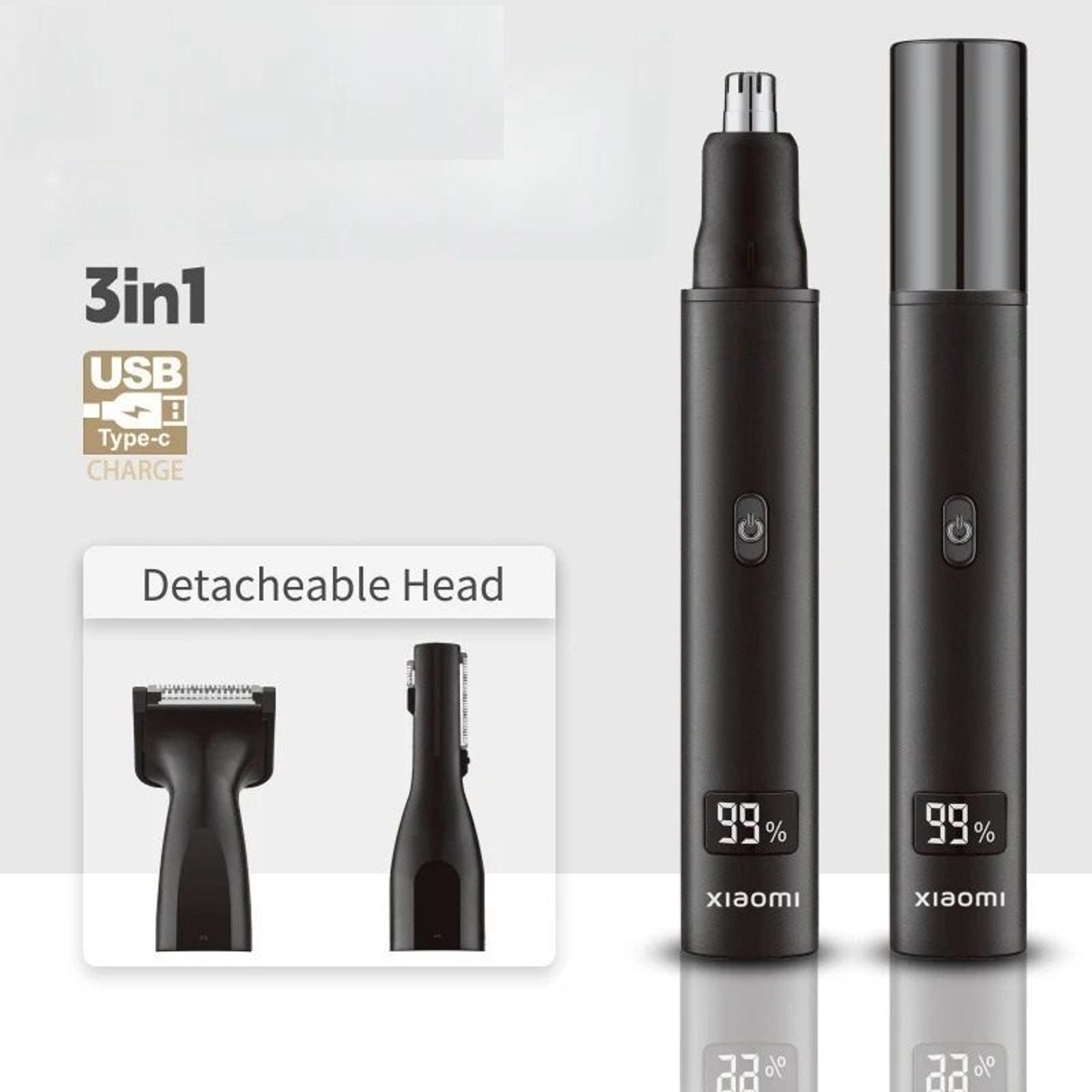 rechargeable 3 in 1 electric grooming trimmer for men