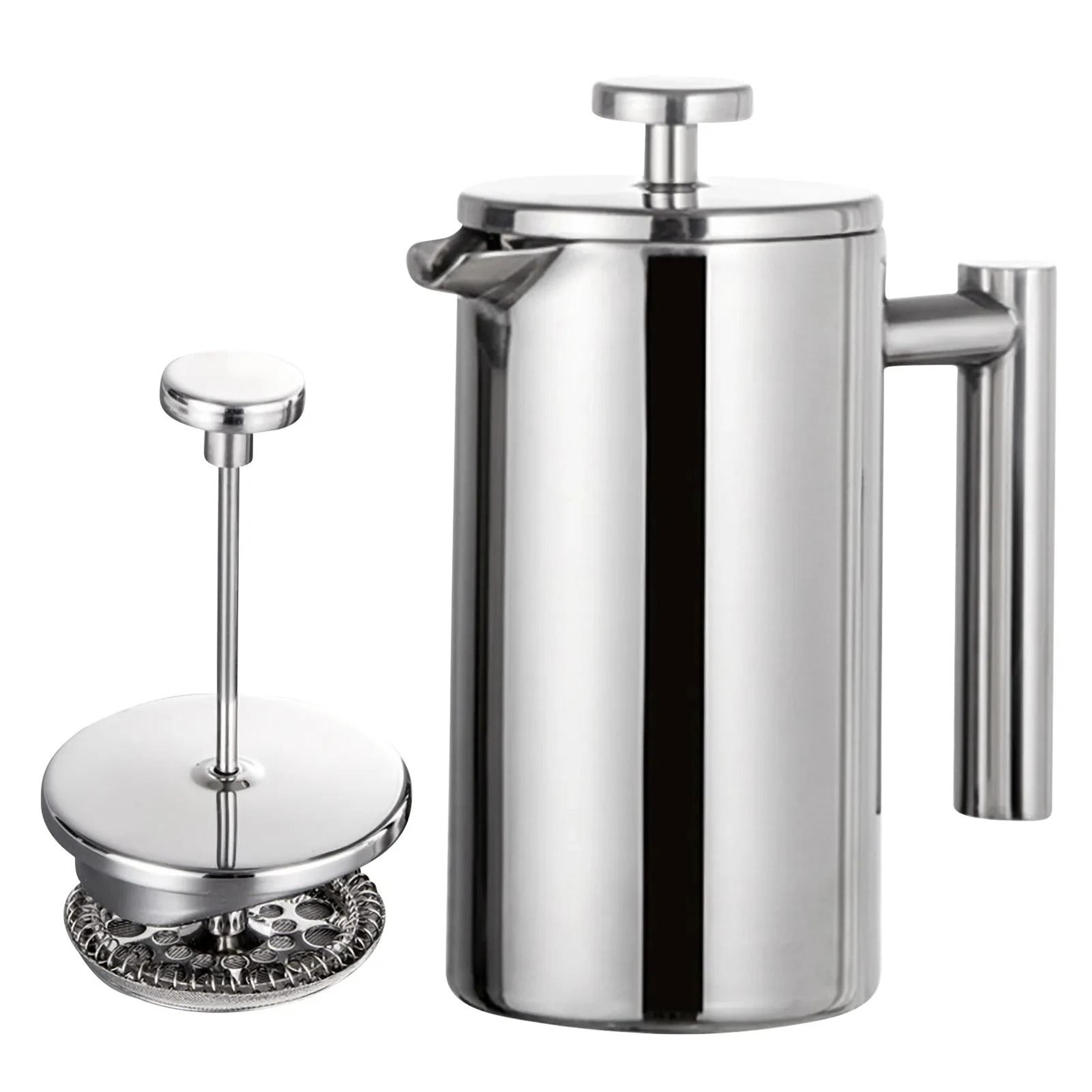 stainless steel french press coffee maker pot