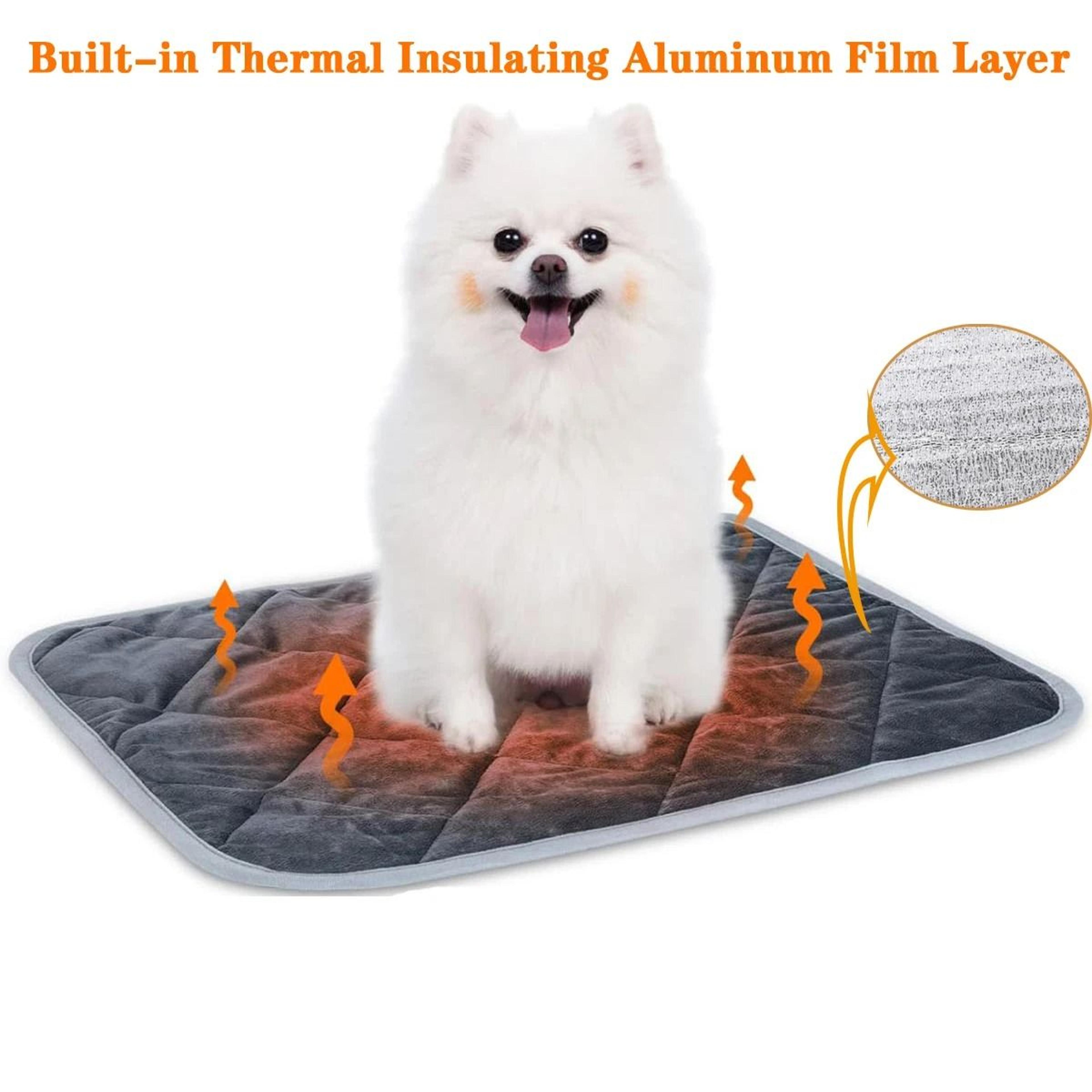 self warming thermal pet pad for dogs and cats