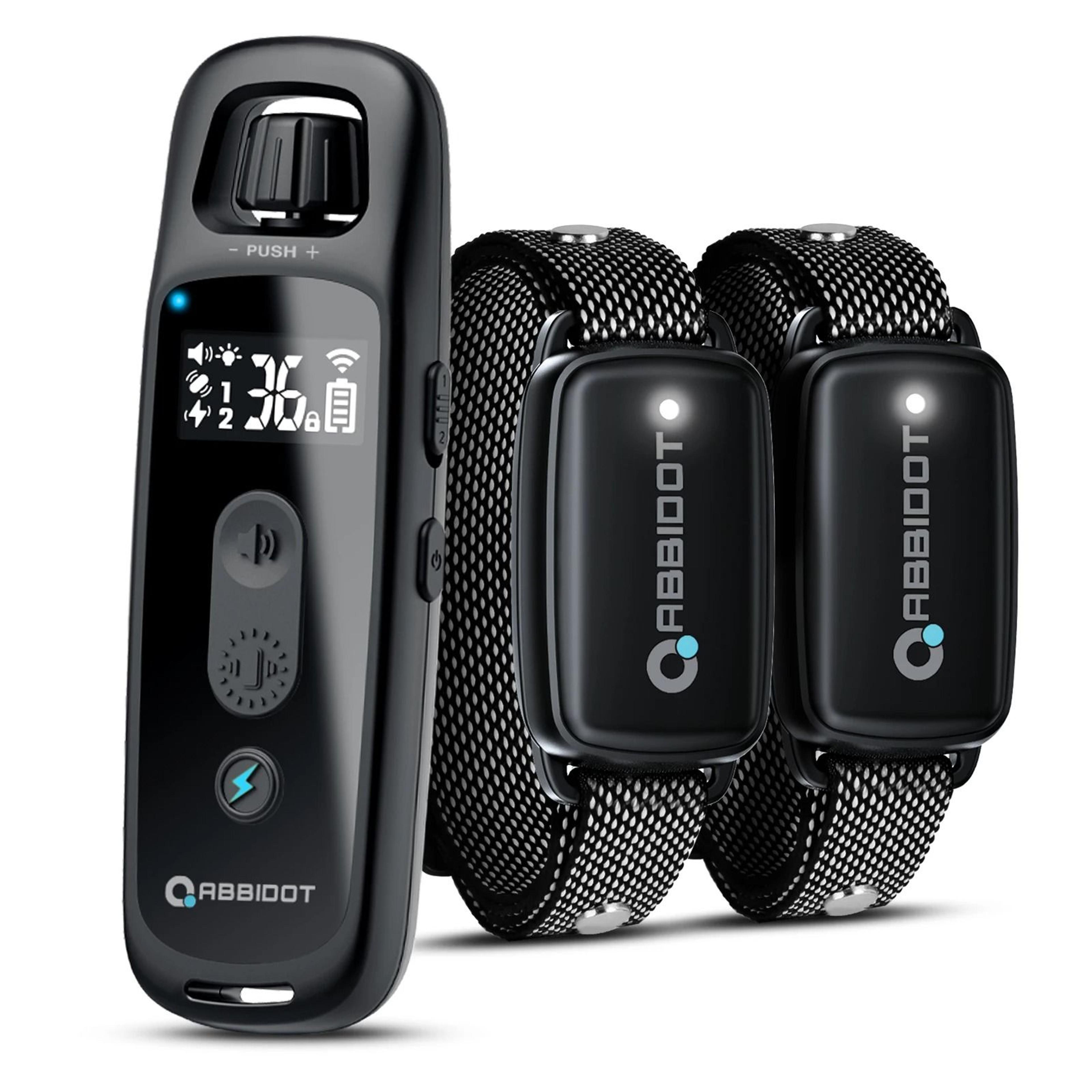 smart remote dog training collar with long range control