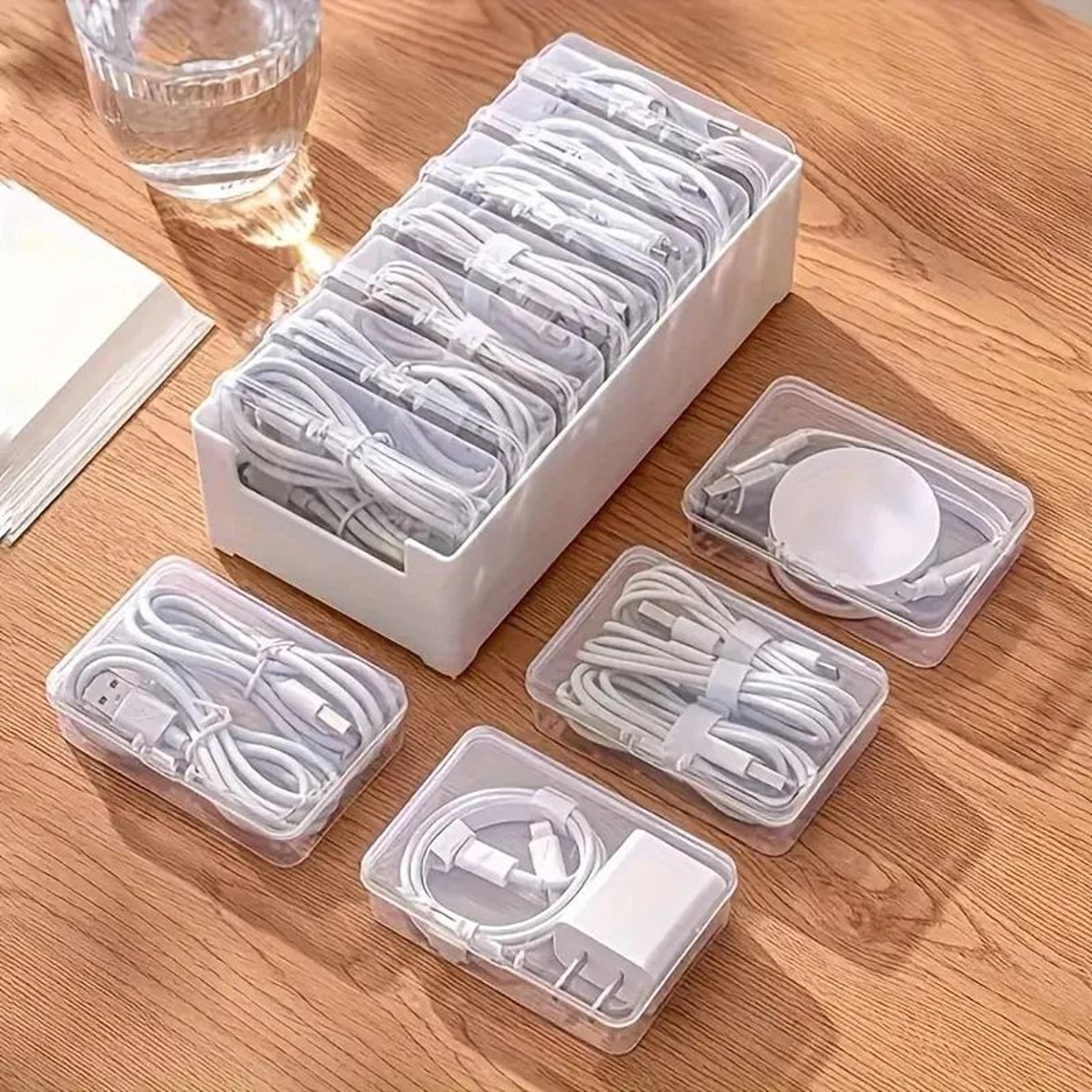 cable organizer storage box set