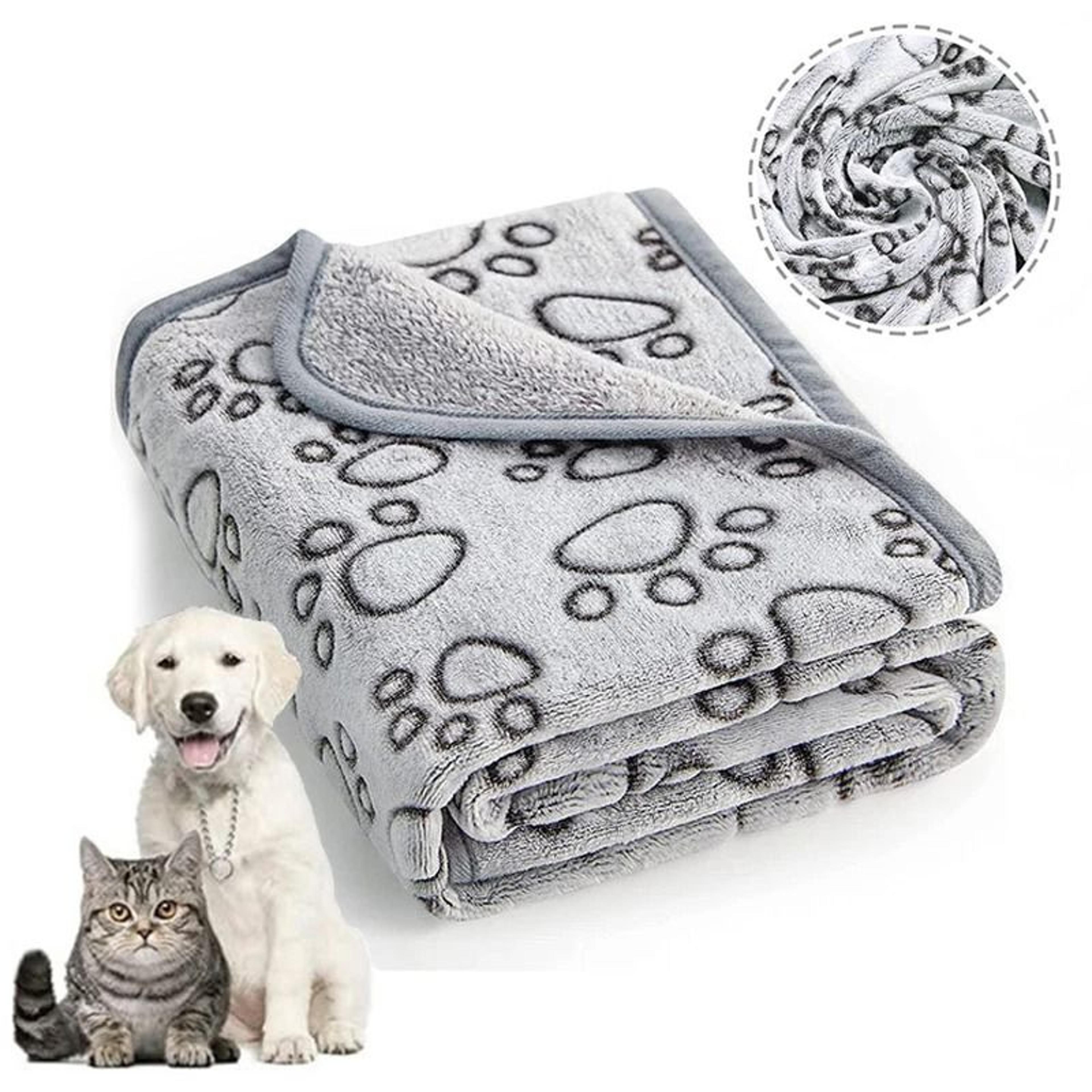 soft plush pet blanket with cartoon design