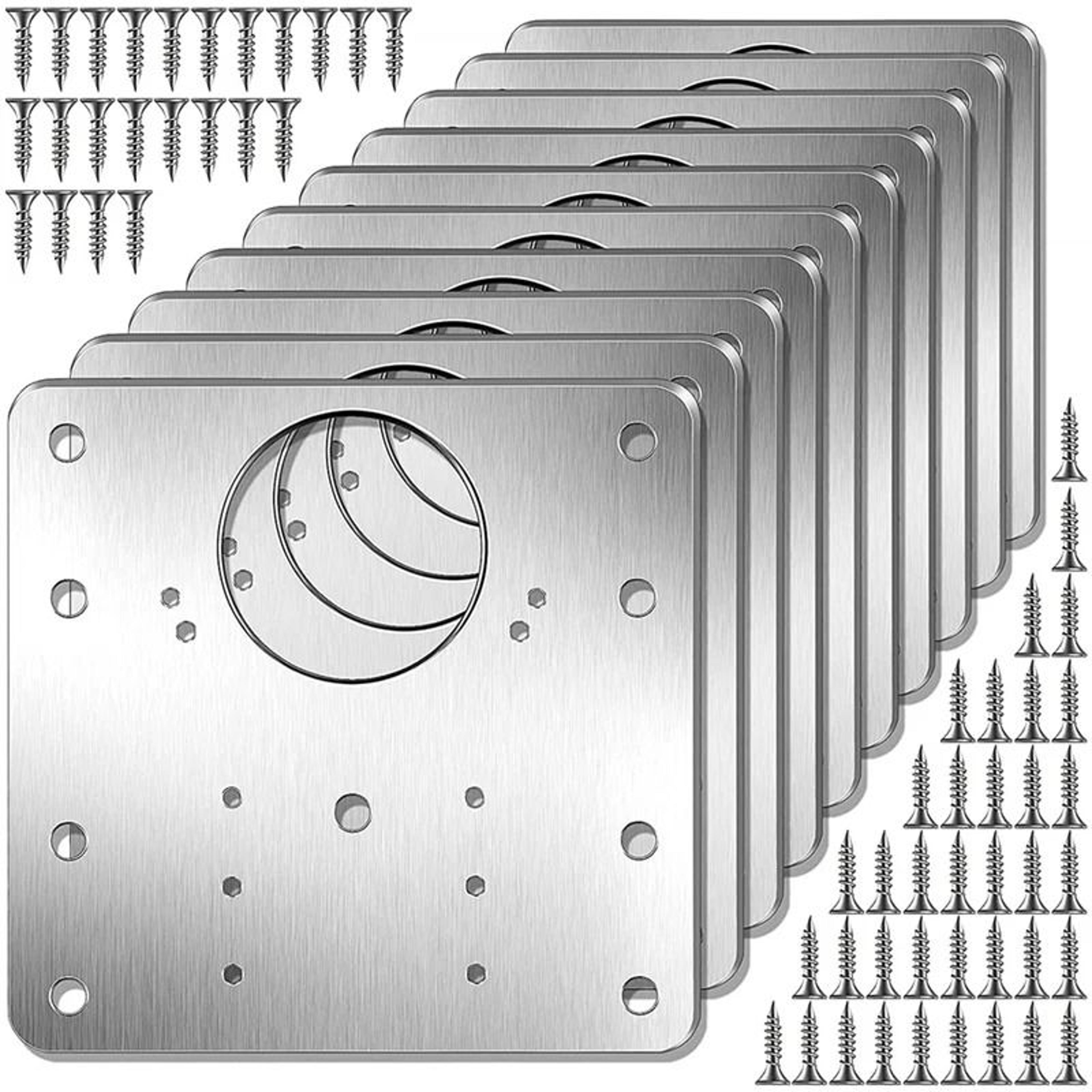 cabinet hinge repair plate kit