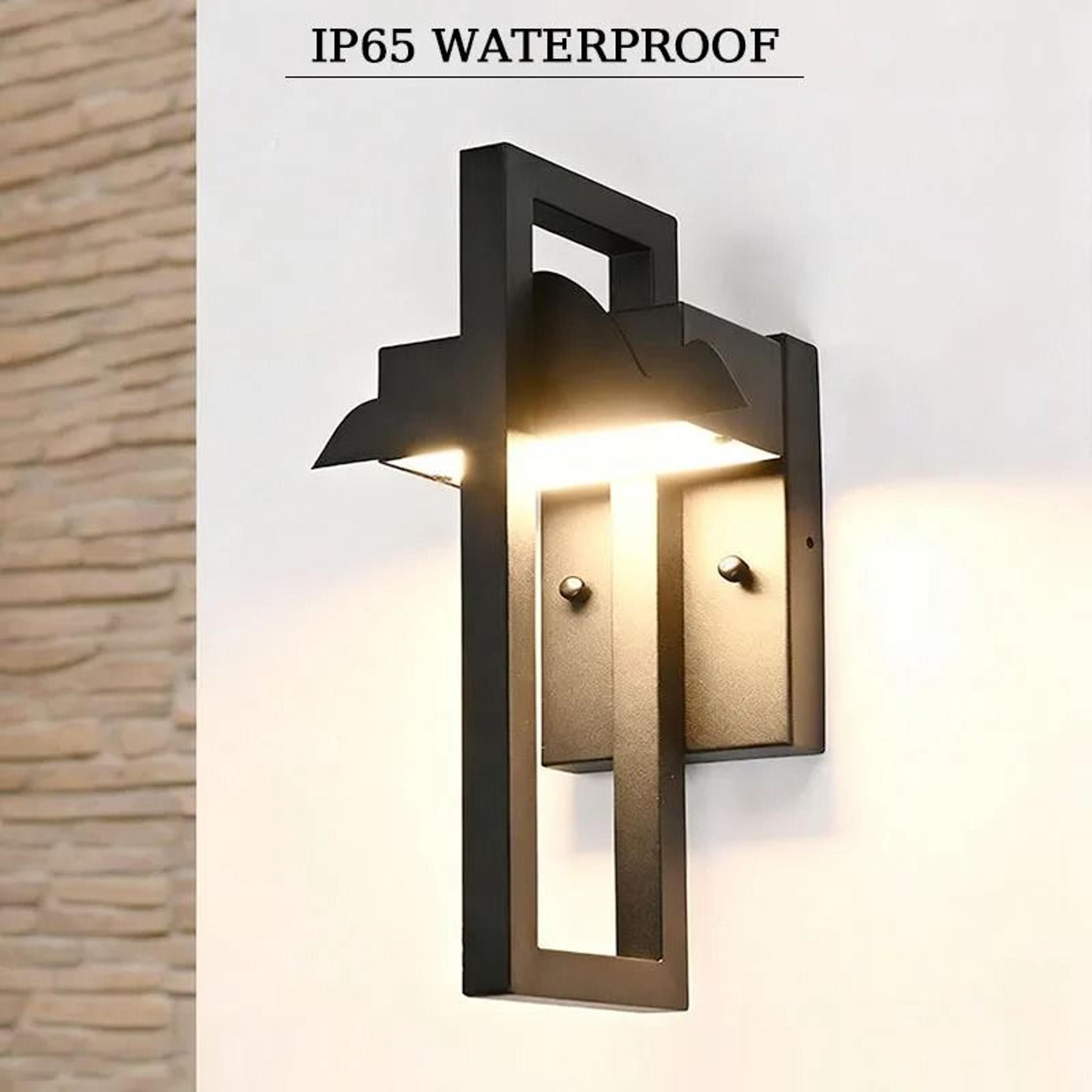 modern waterproof outdoor wall light