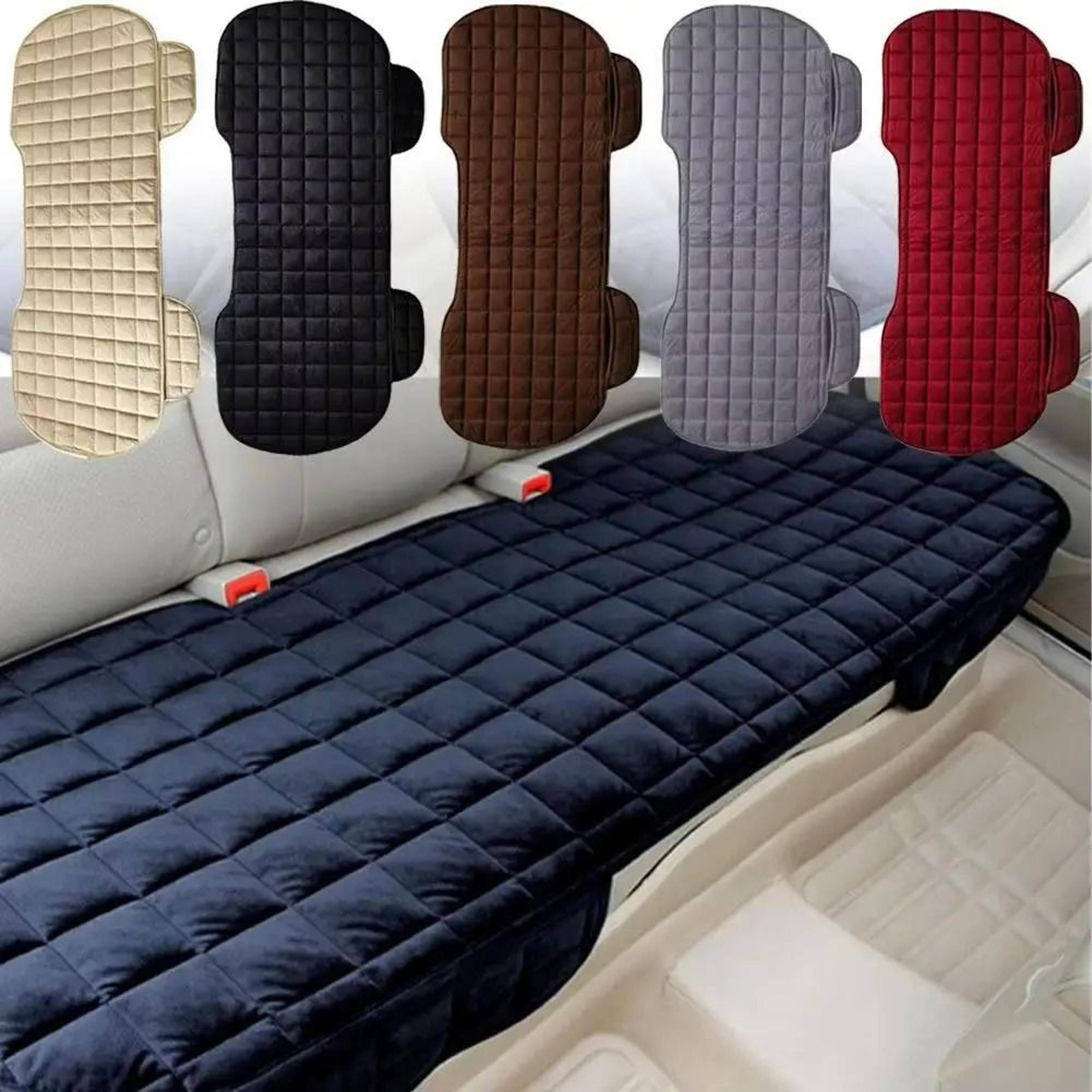 universal flocking cloth car seat cushion for front and rear seats