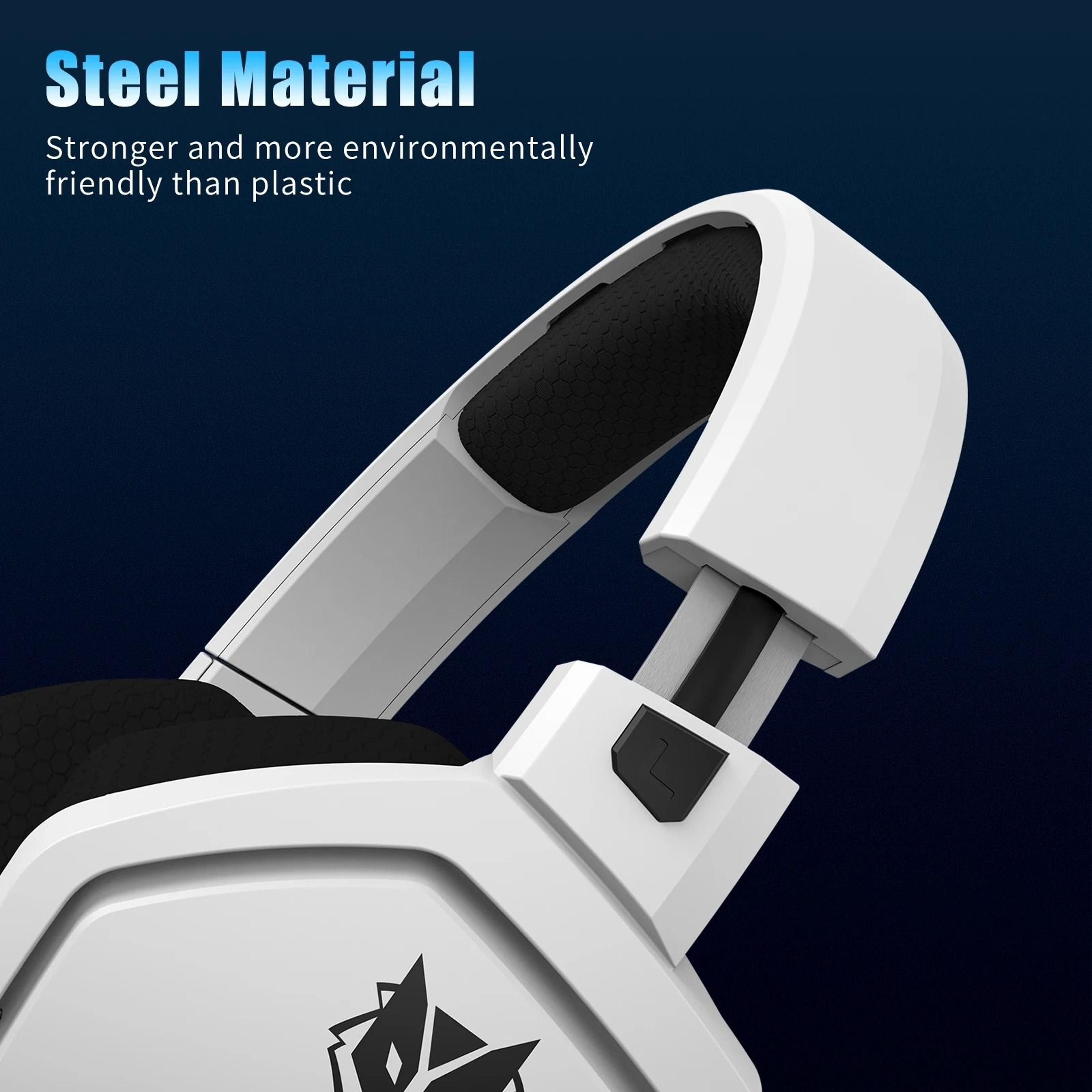 dual wireless gaming headset with microphone for ps5 pc mobile and switch