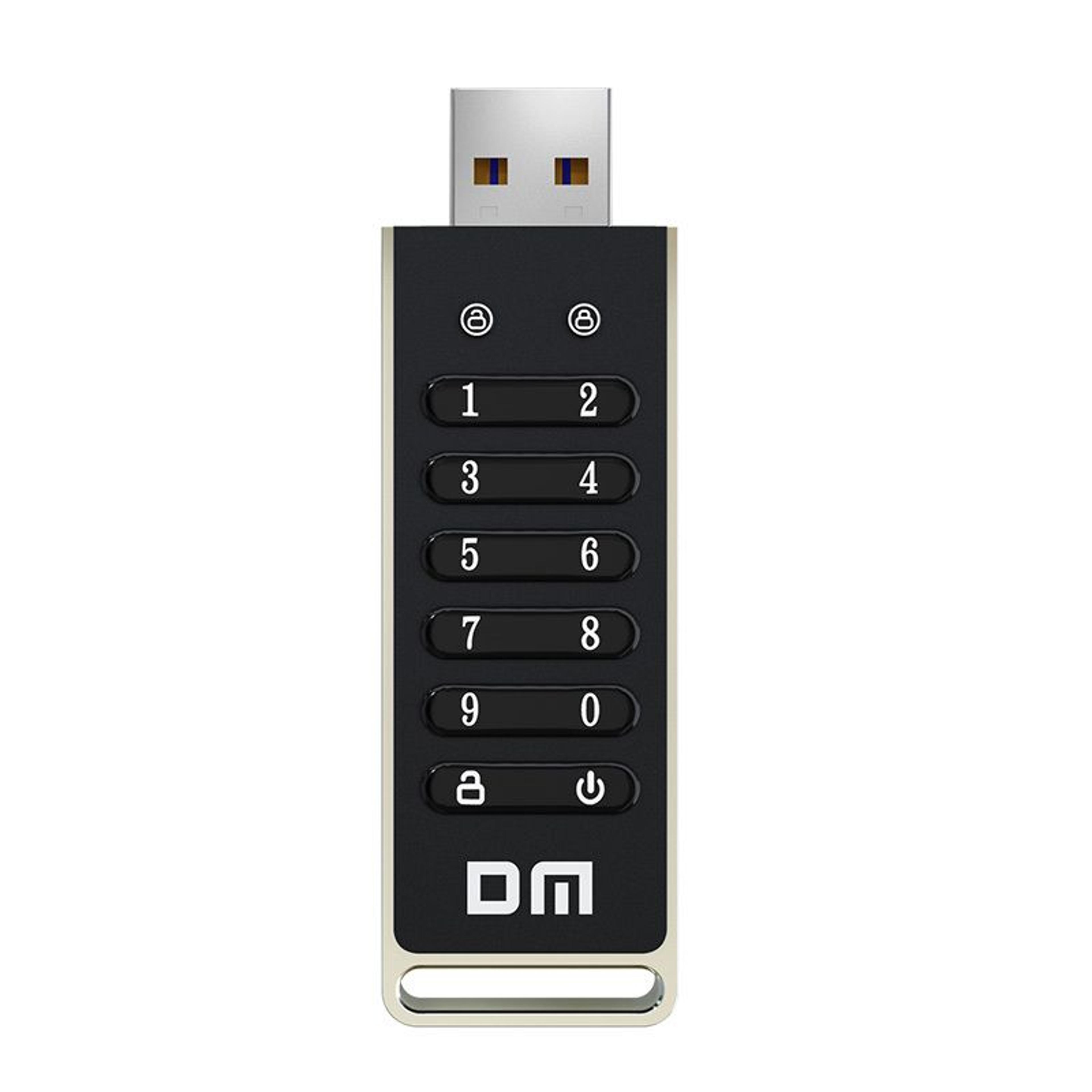 encrypted usb flash drive with password protection and auto lock security