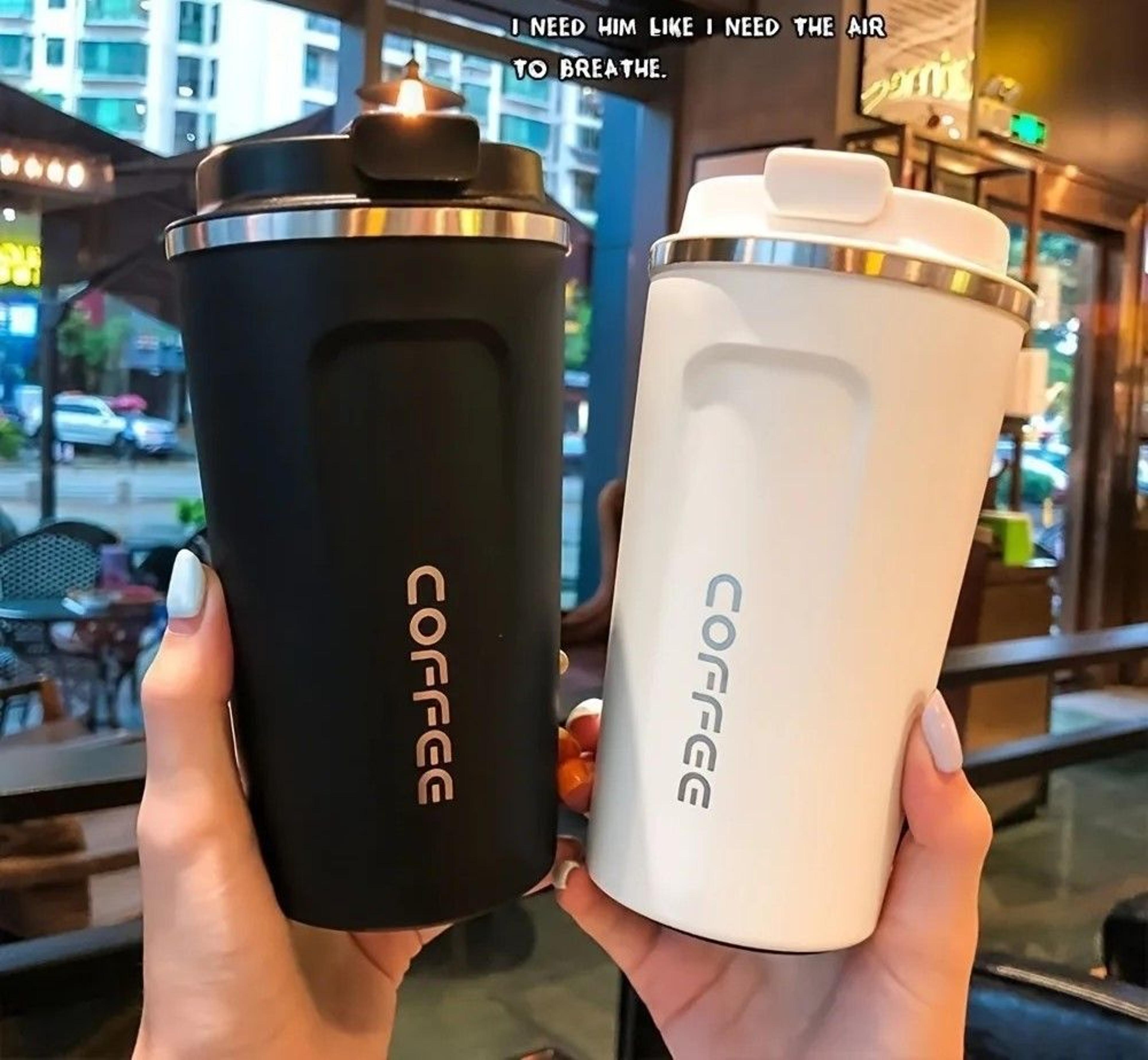 vacuum insulated stainless steel travel cup