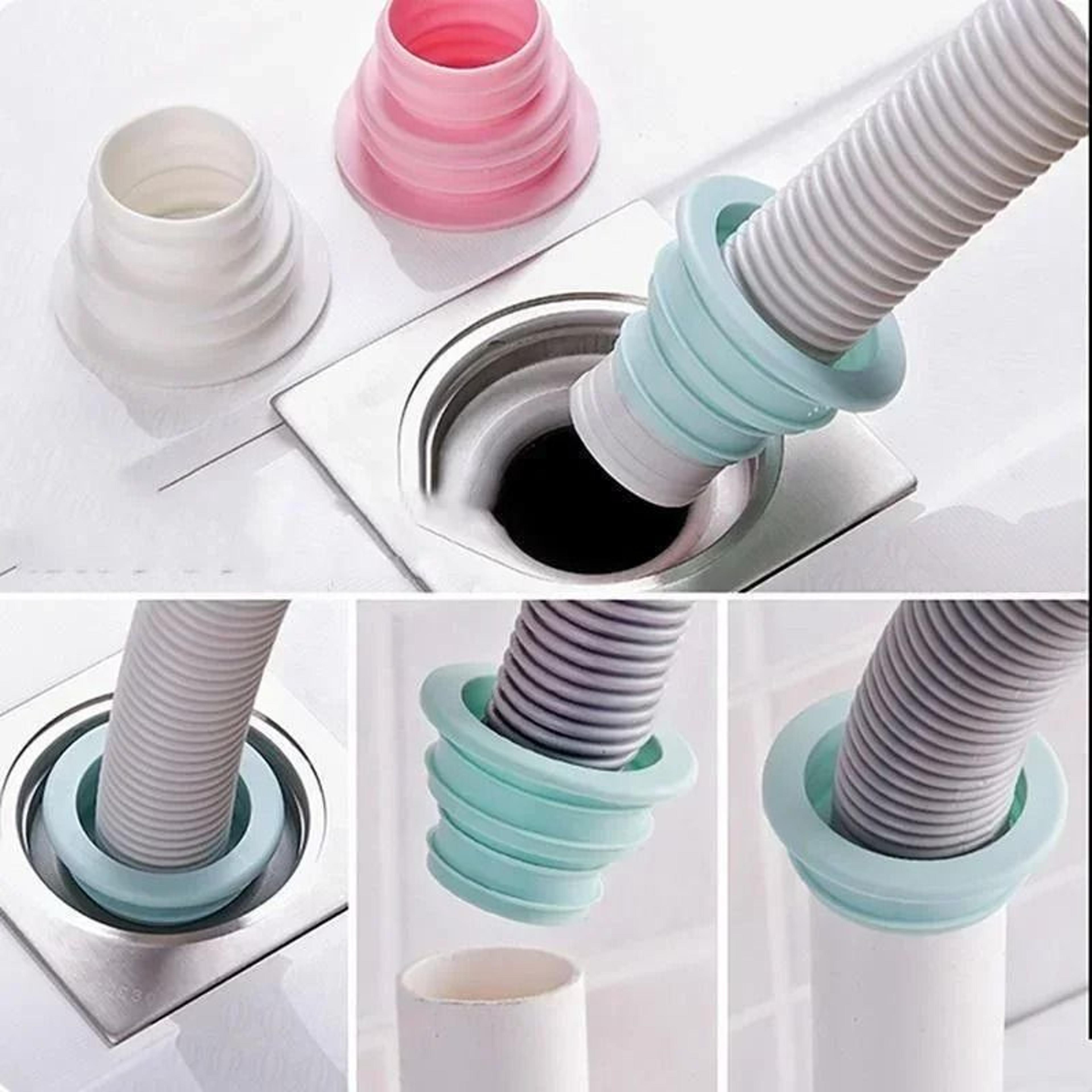 drainage control seal ring for washing machine and sink