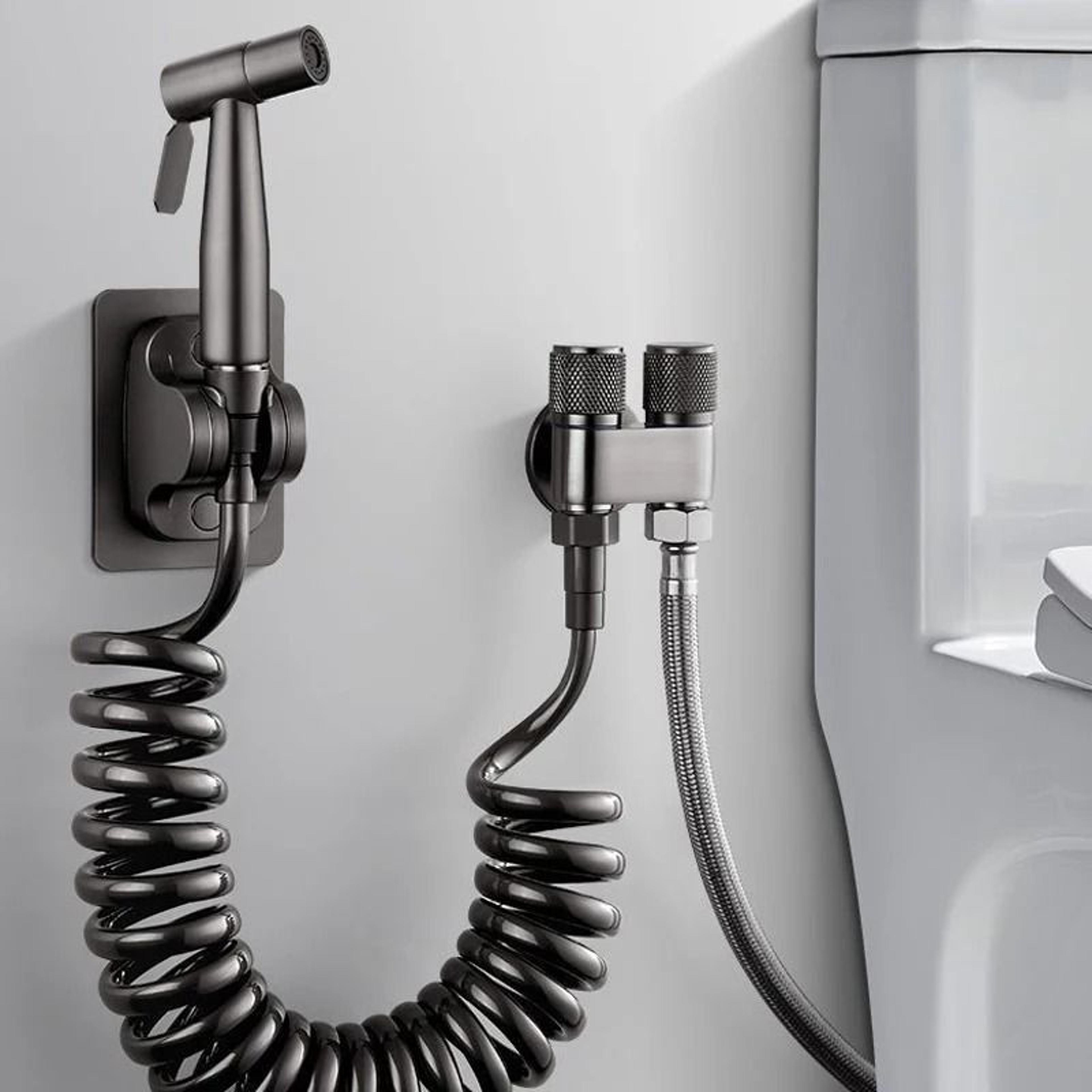 handheld toilet bidet faucet sprayer set stainless steel