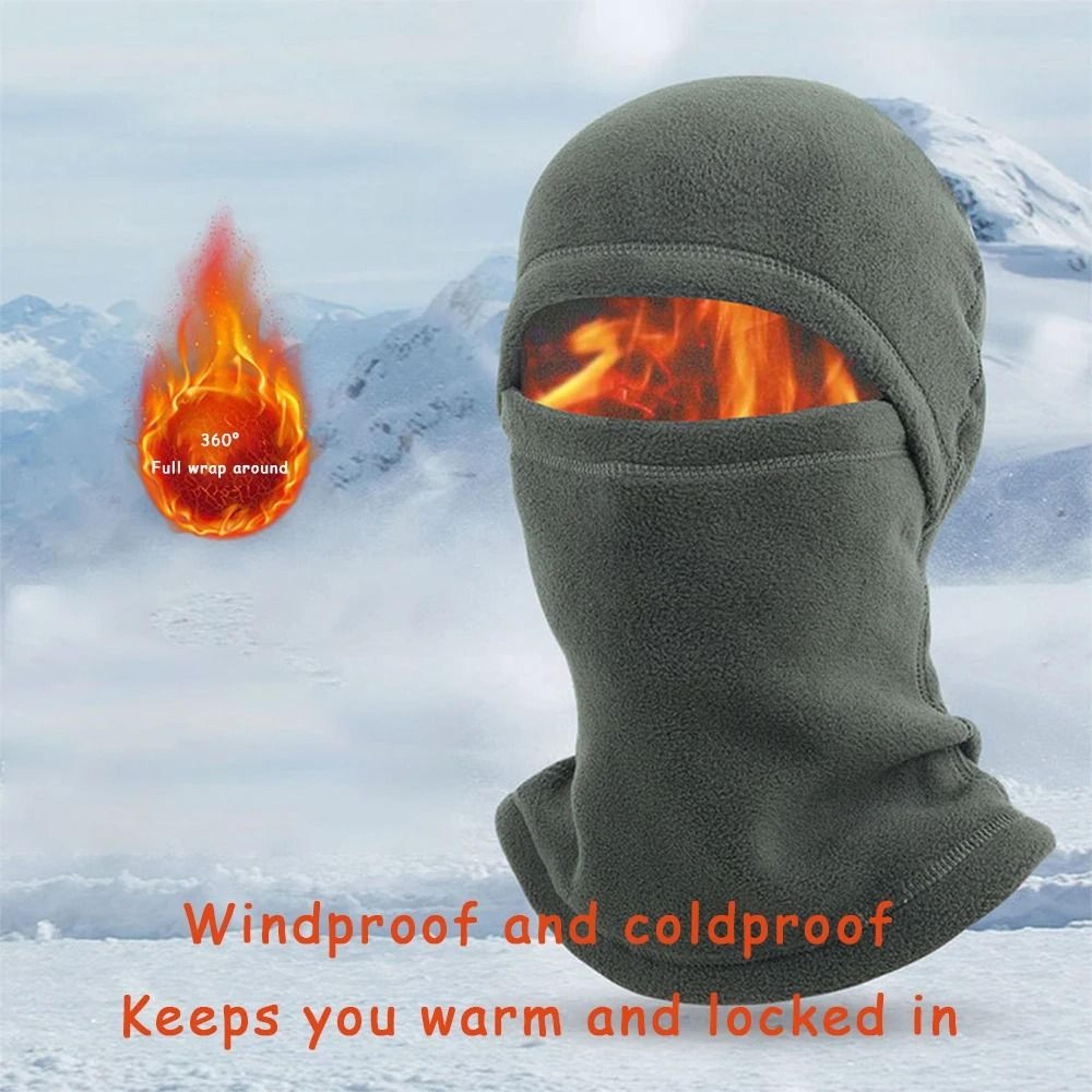 winter warm outdoor full face mask balaclava fleece windproof cover hat