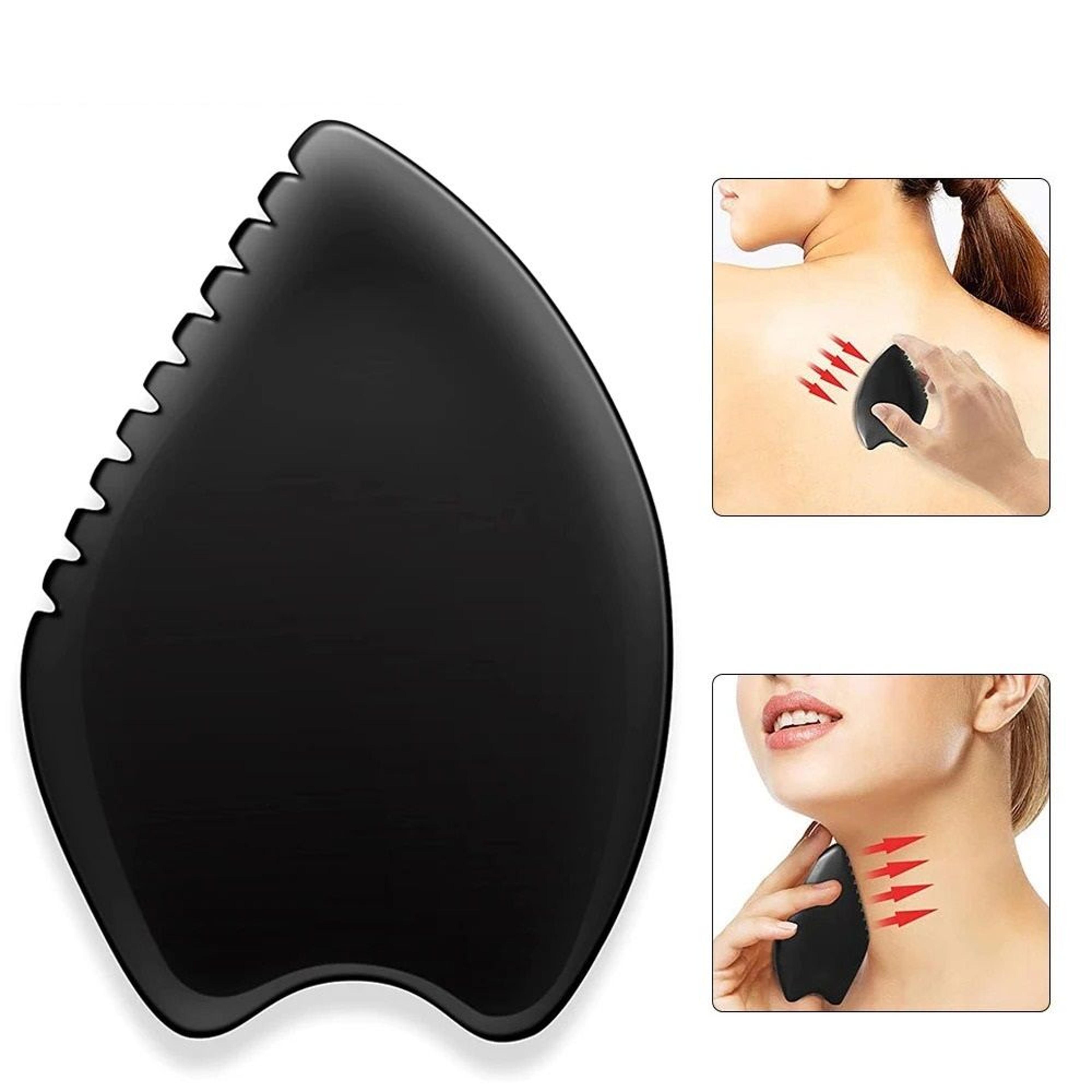 multi edge massage stone for facial and body relaxation