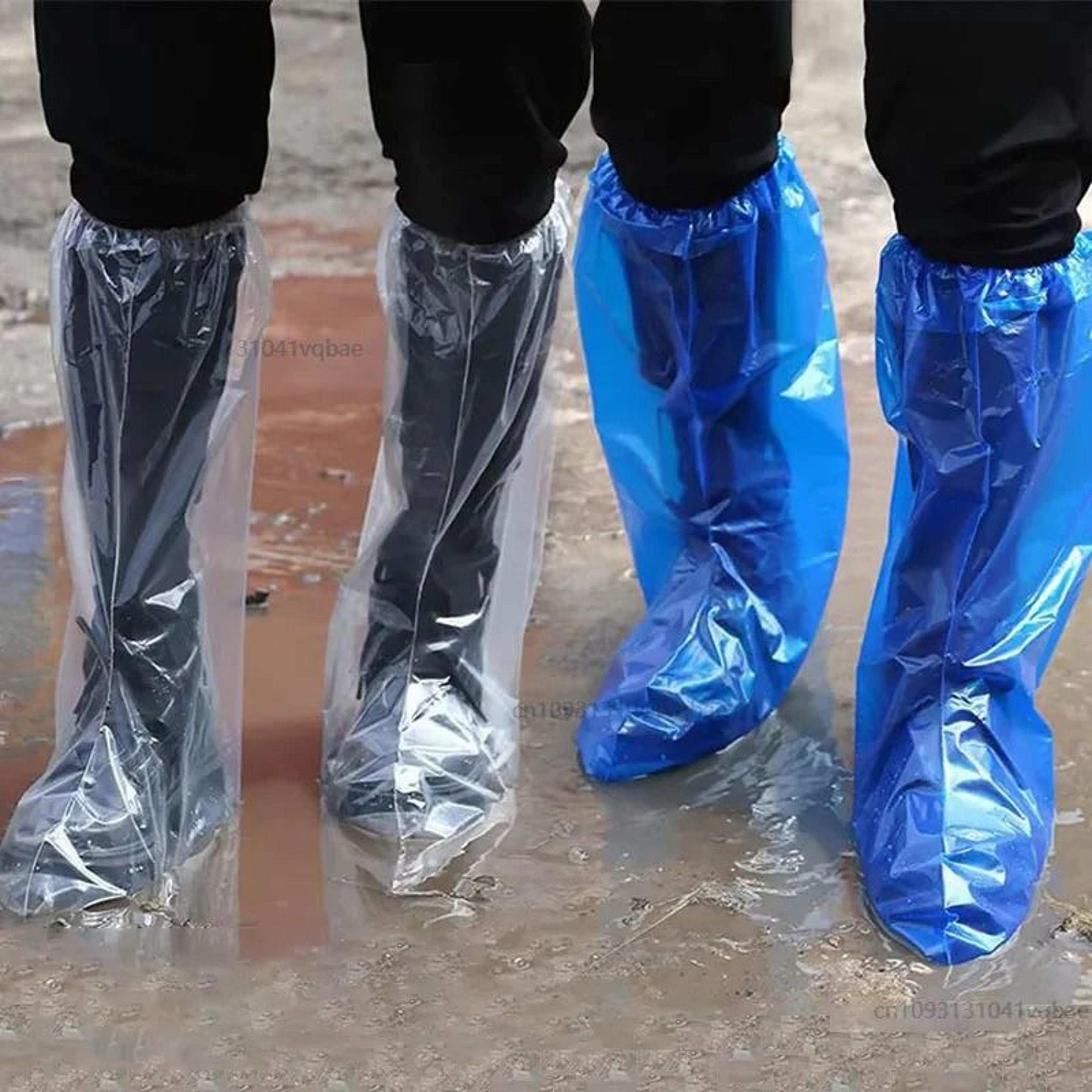 motorcyclist rain boot shoe covers waterproof outdoor protection tool