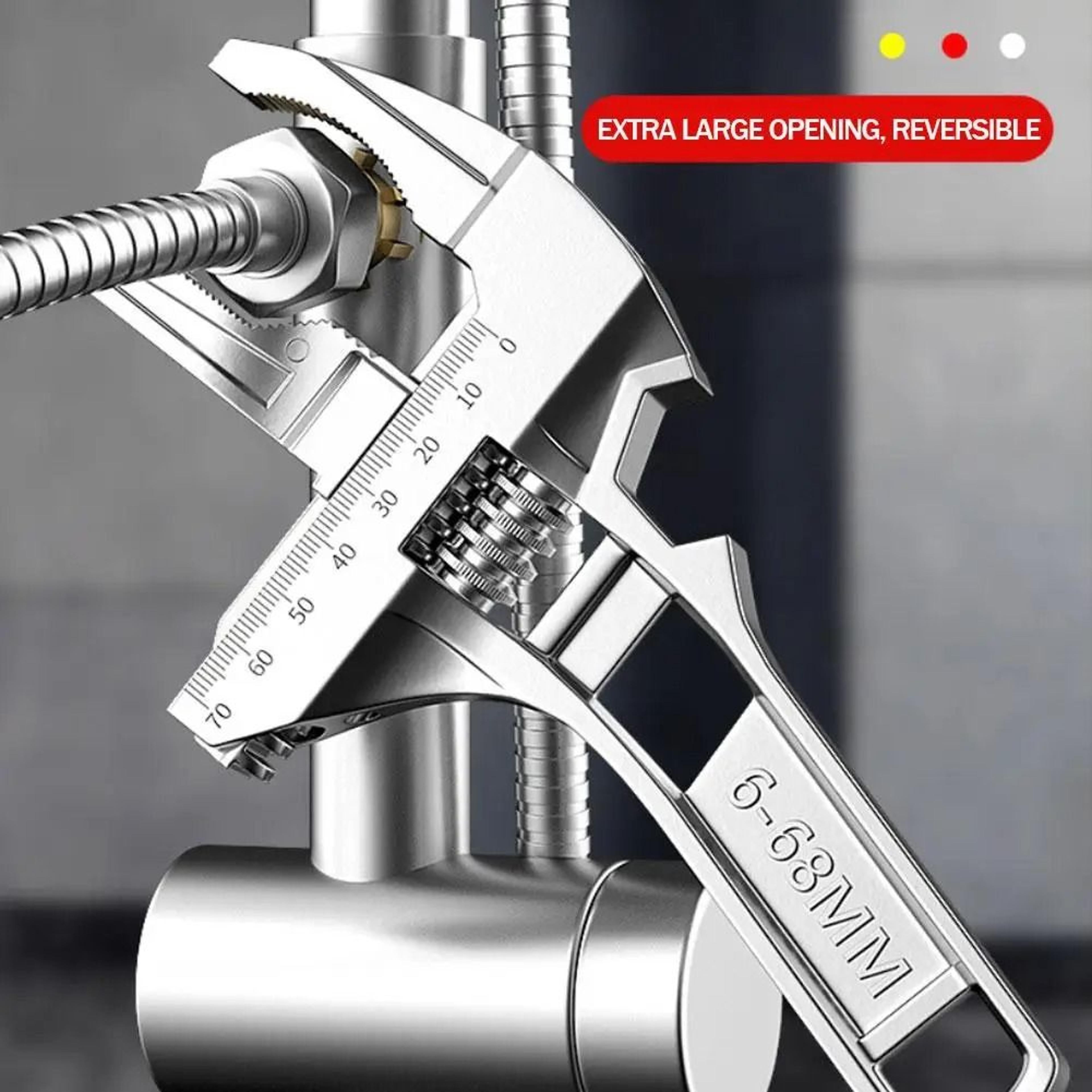 universal adjustable wrench set for home and bathroom repair