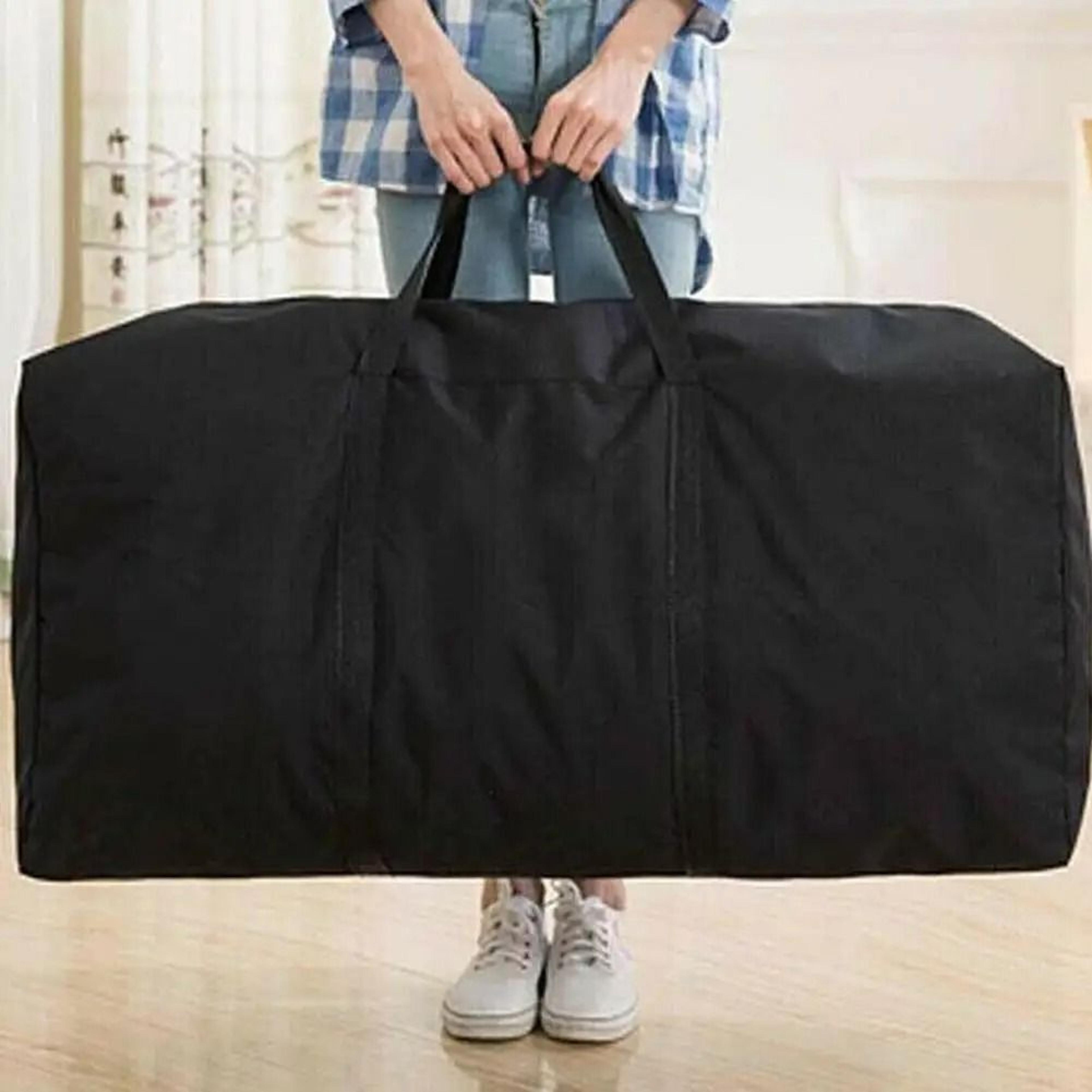 extra large waterproof moving luggage bag non woven fabric storage organizer