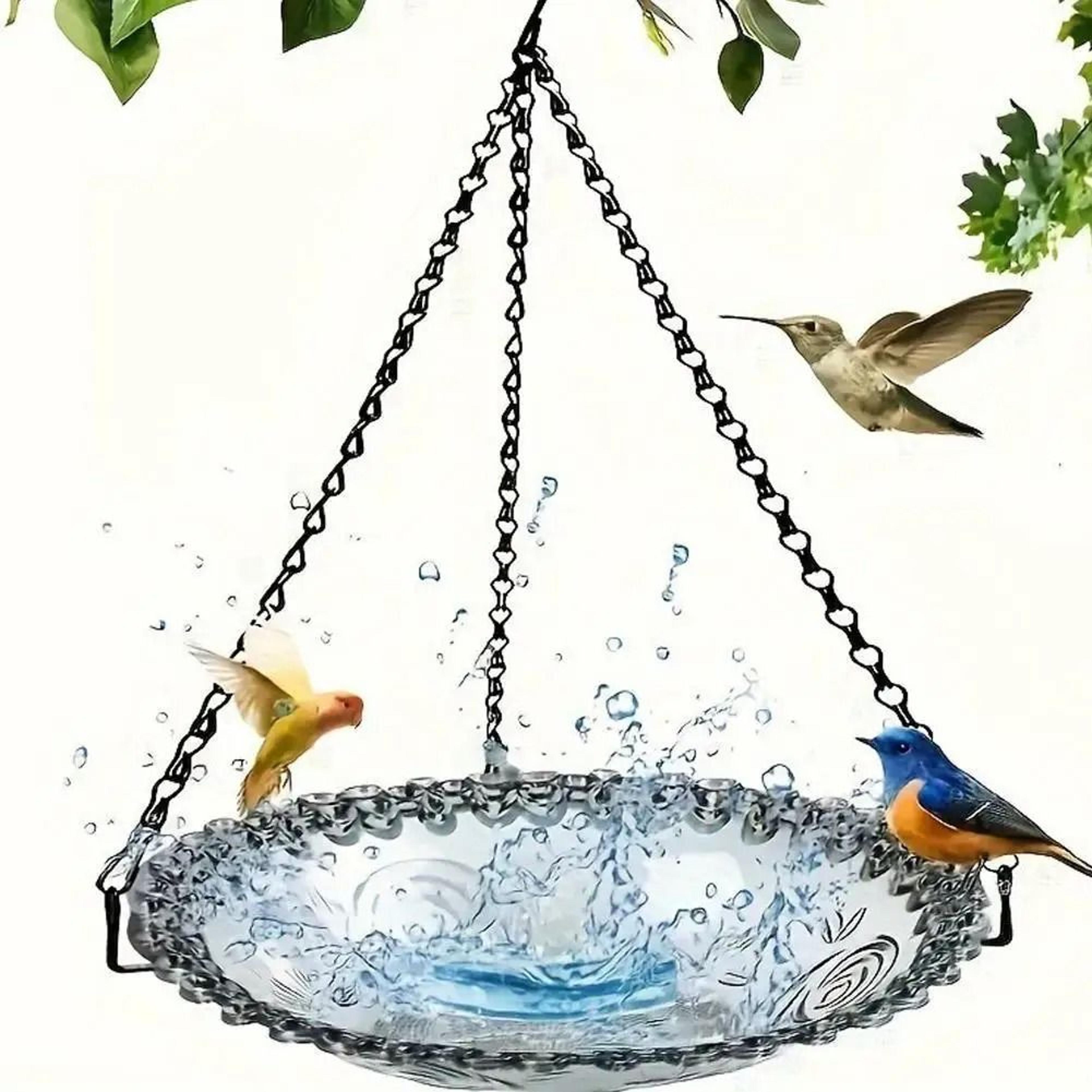 hanging outdoor bird feeder for garden and courtyard decoration