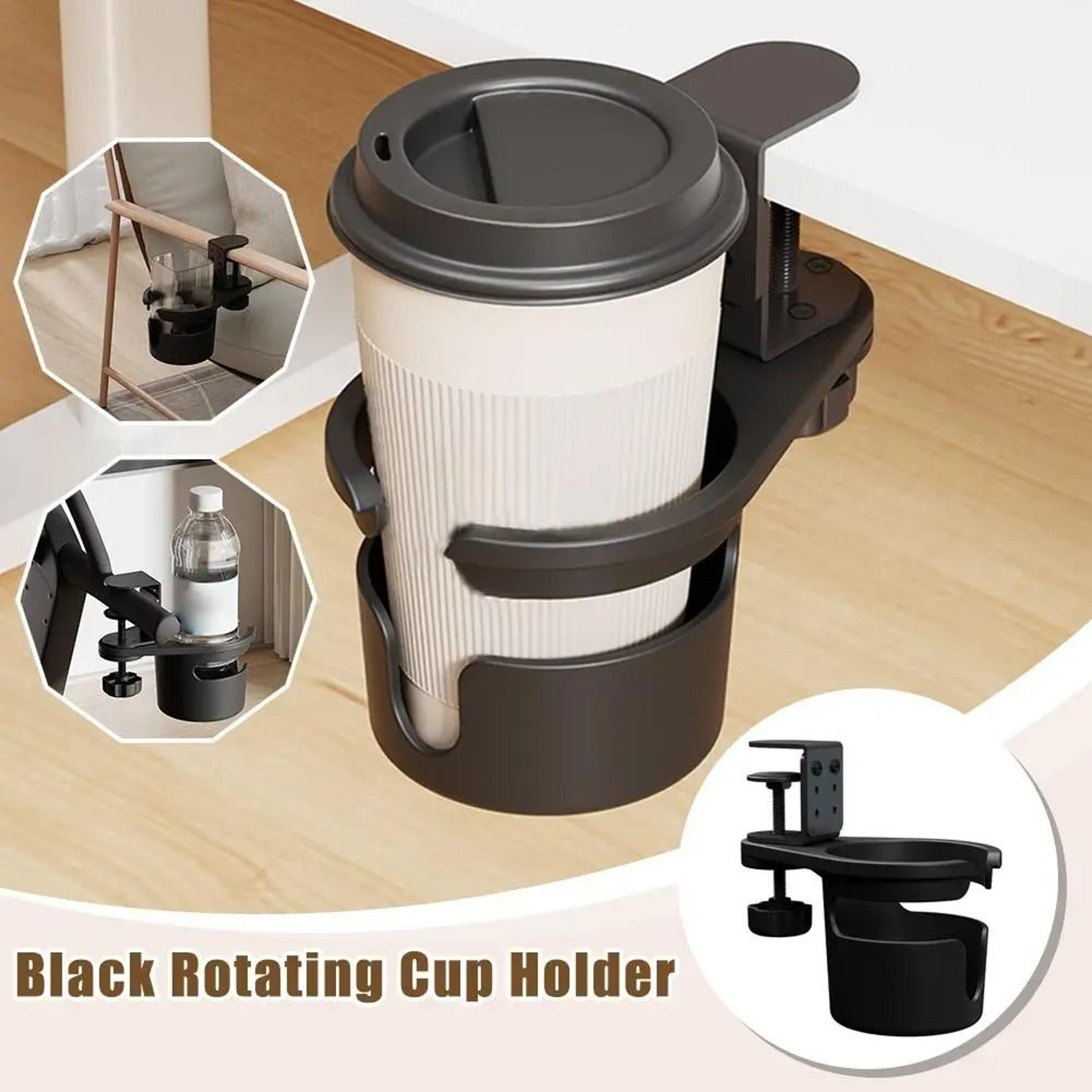 desktop rotating cup holder organizer