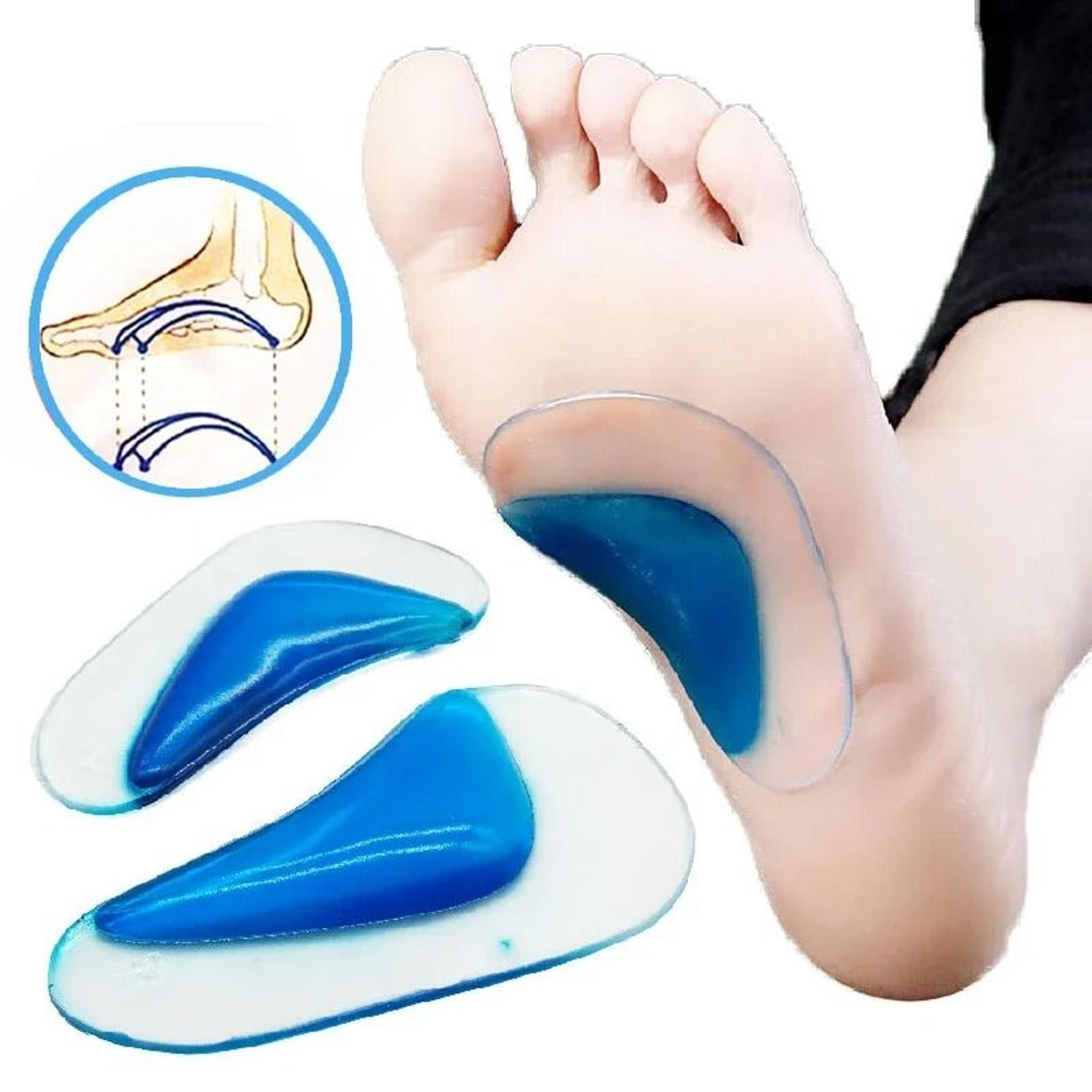 orthotic arch support insole silicone gel cushion for flat feet and daily comfort