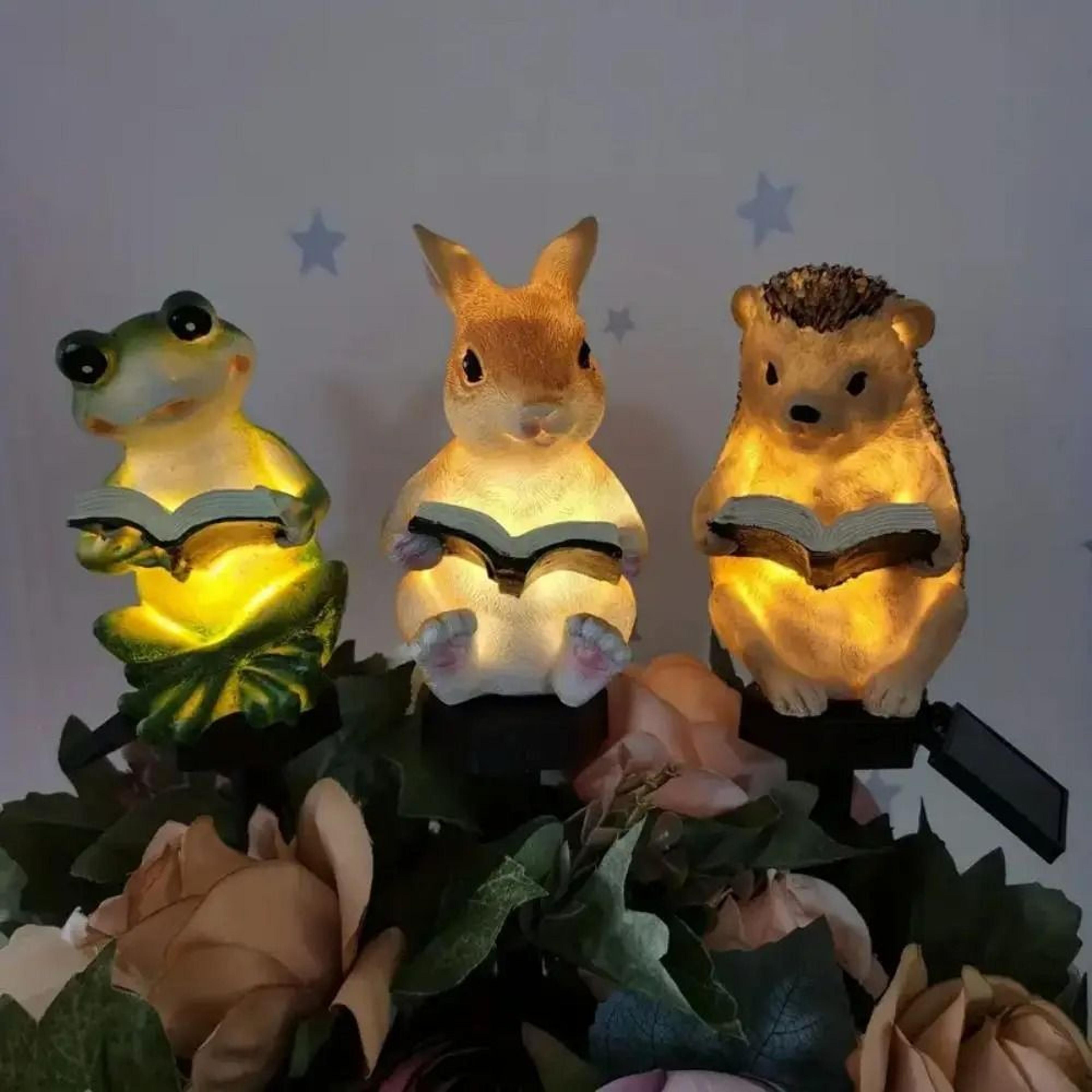 solar animal light for garden and outdoor decor