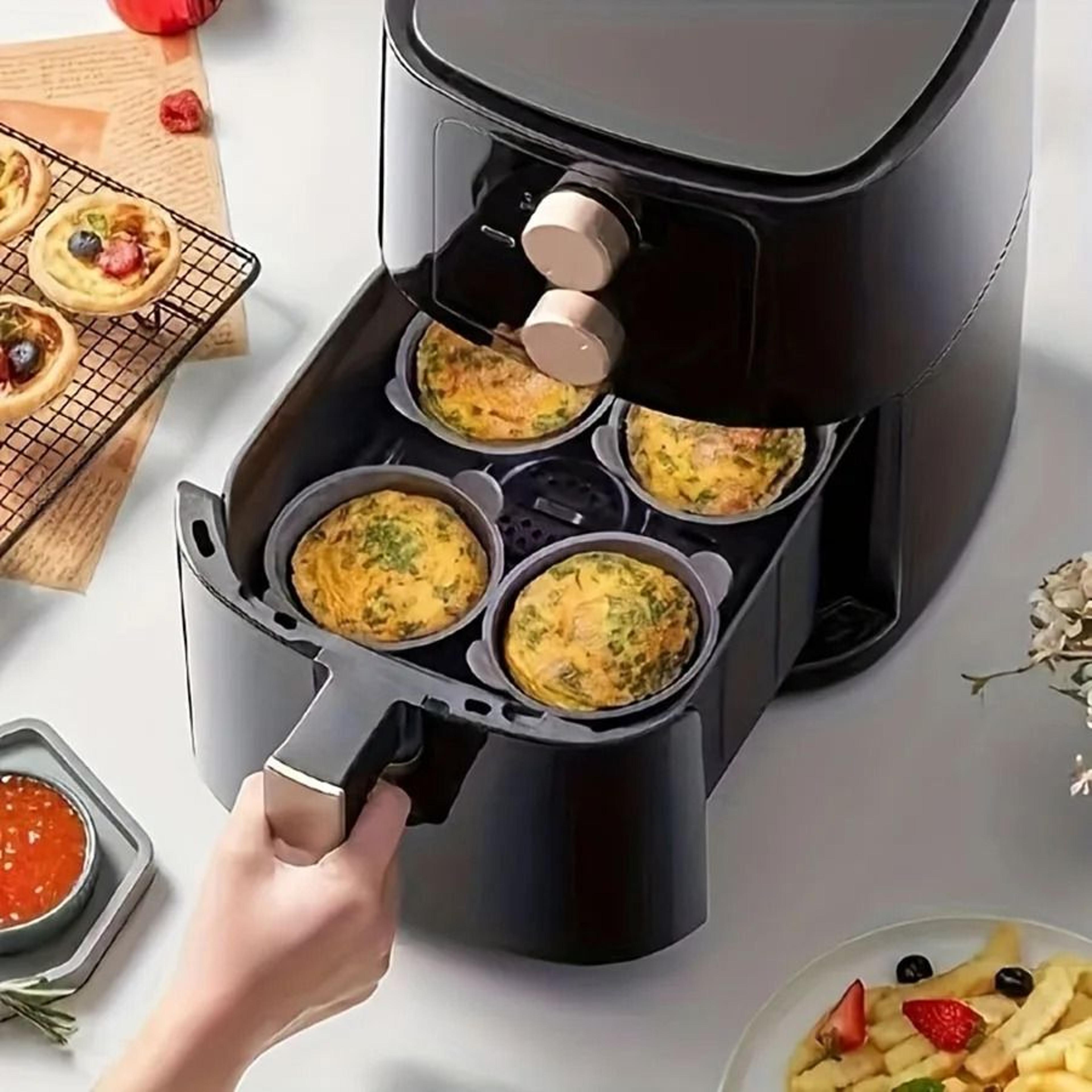 silicone egg poacher cups for air fryer and cookware