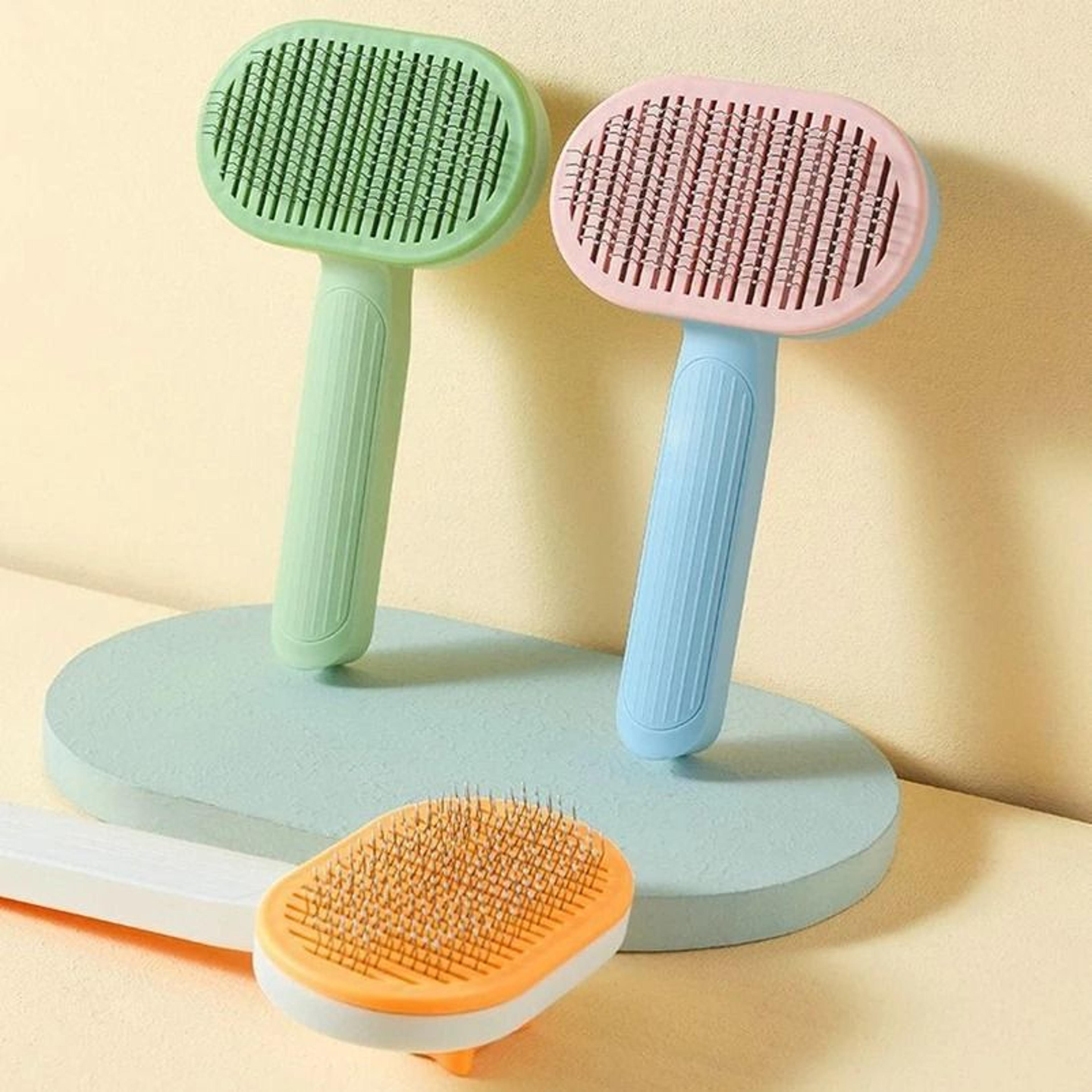 pet hair removal comb for cats and dogs