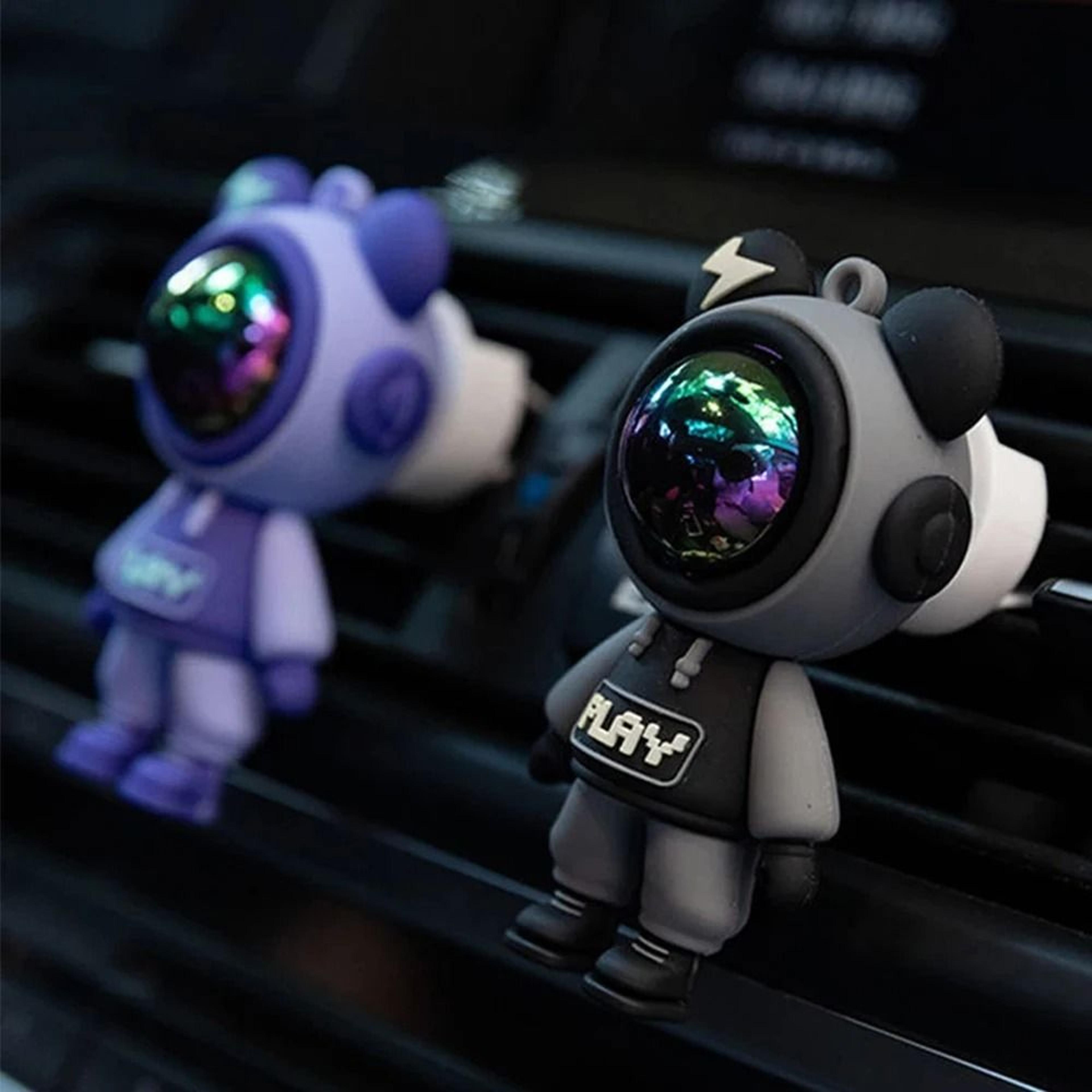 cartoon astronaut air freshener clip for car air vents