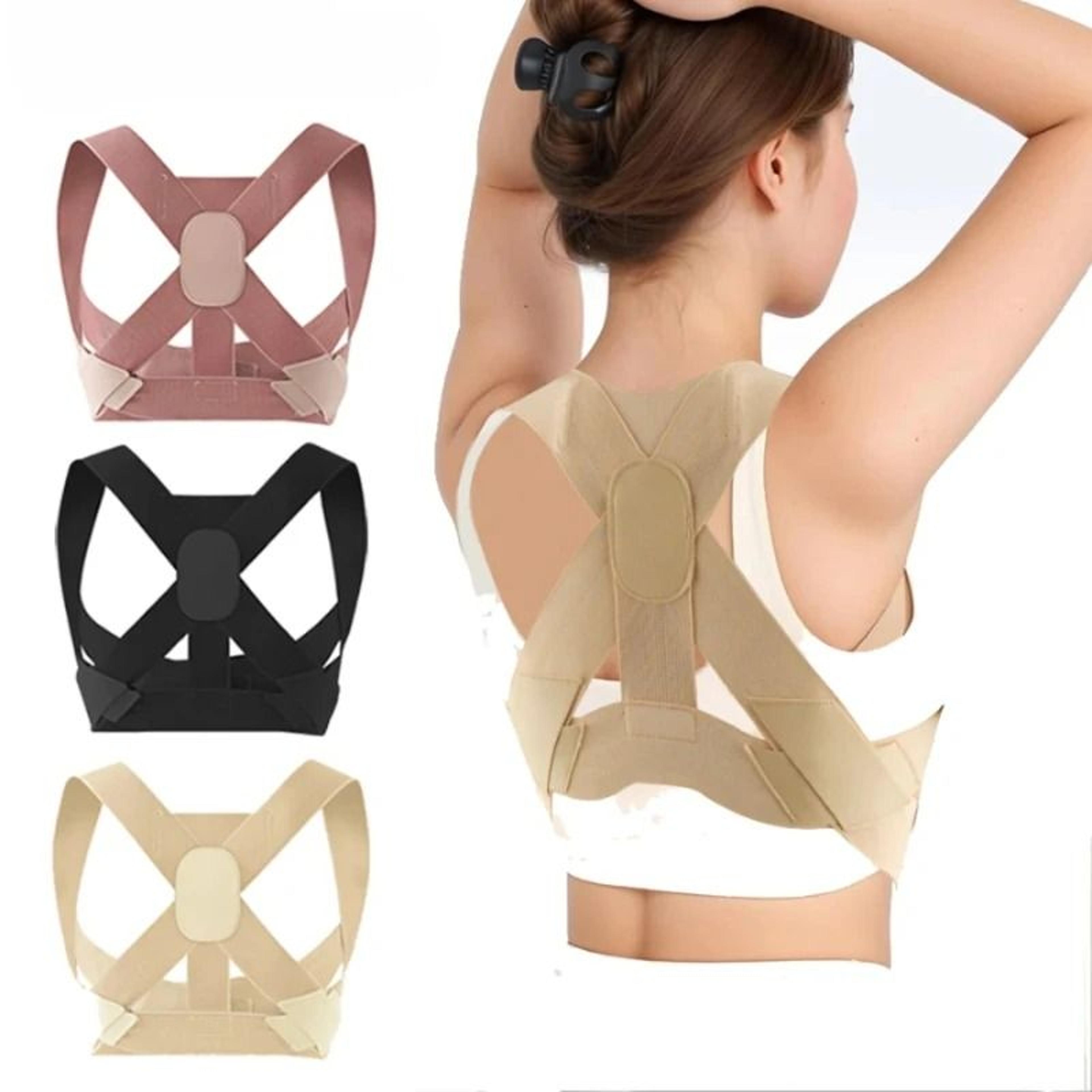 adjustable back posture corrector brace for spine support