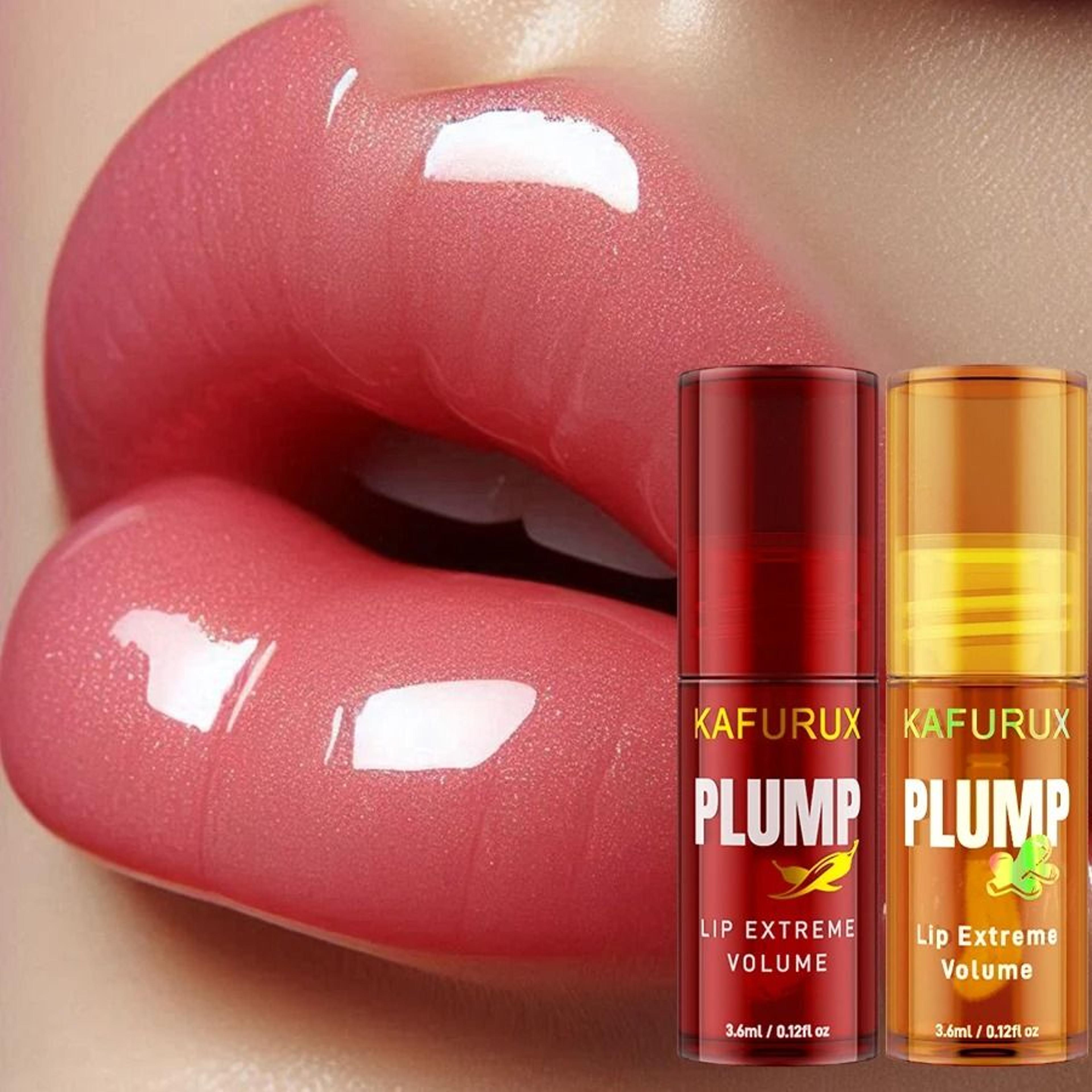 radiant lip plumping oil duo for fuller and smoother lips