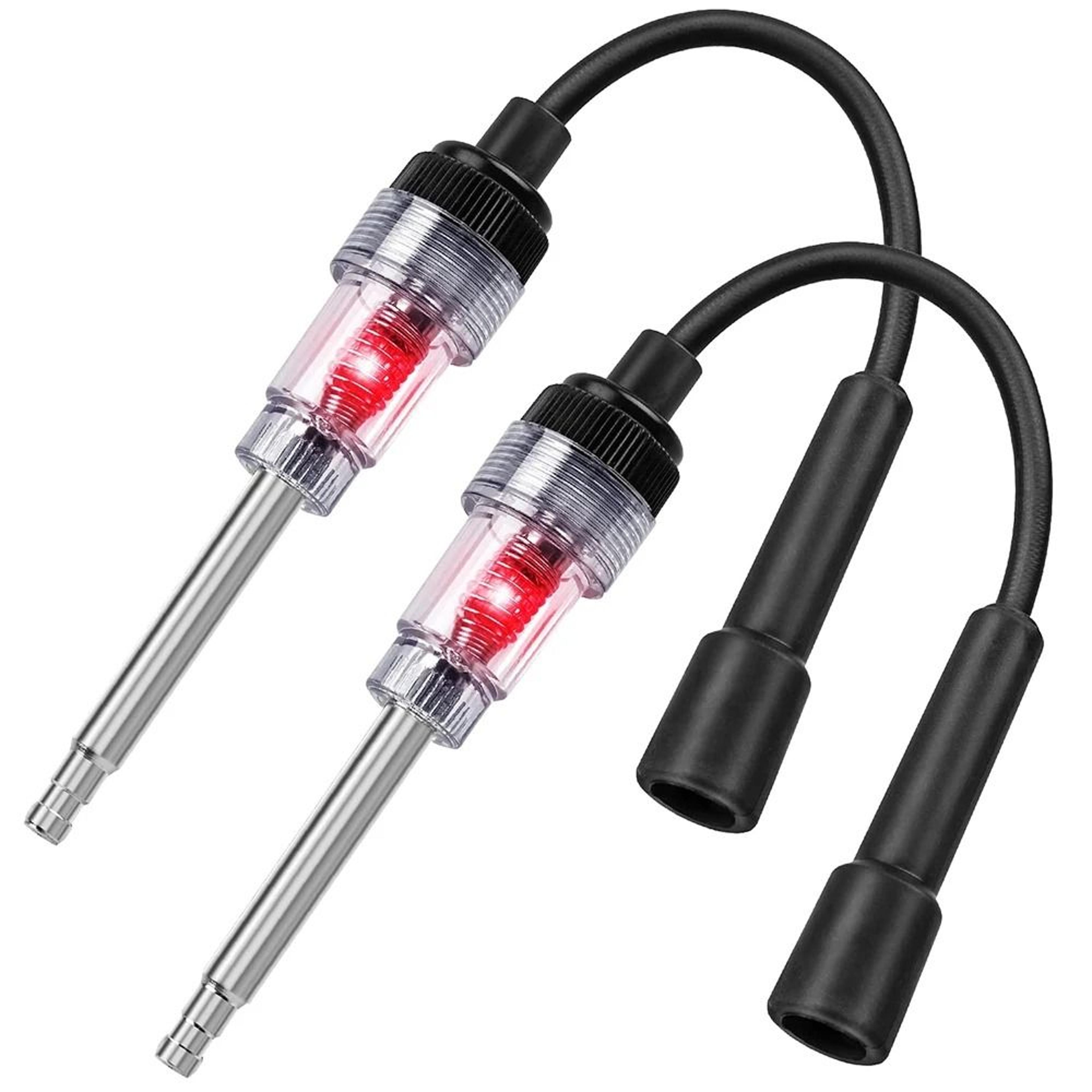 spark plug testing kit for engine ignition diagnostics