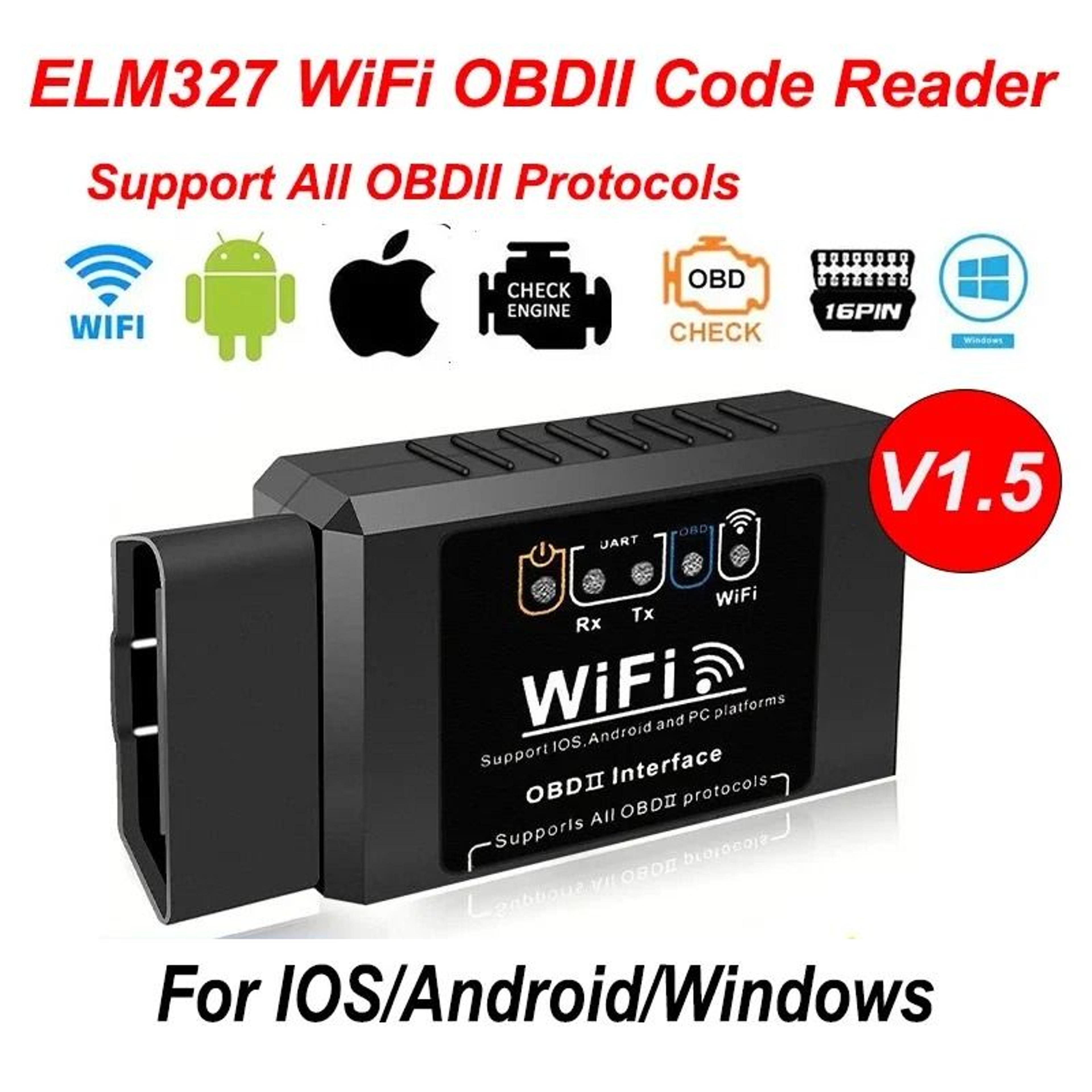 elm327 wifi obd2 diagnostic tool for engine code reading