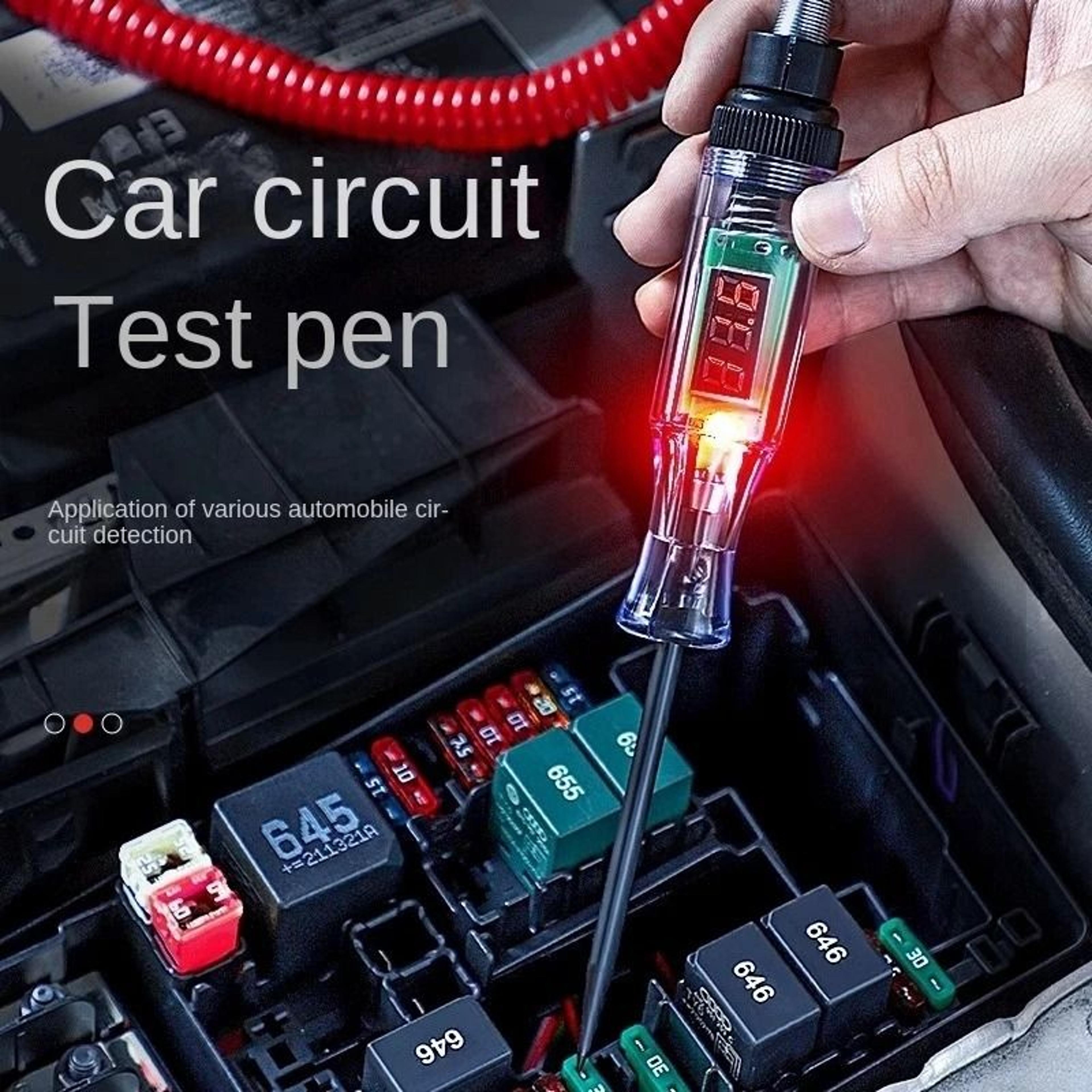 car truck voltage circuit tester pen for 6 v to 24 v systems